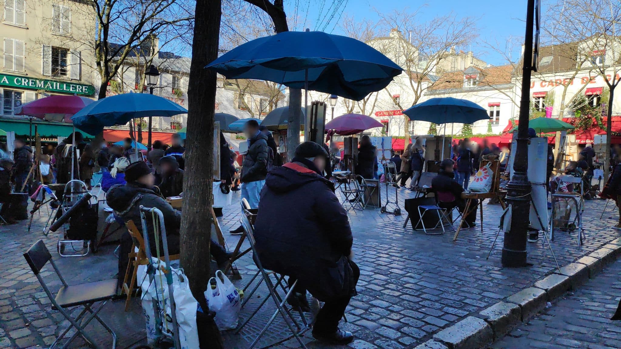 Street view near Waytostay, Paris 18 Buttes-Montmartre — © marcuscalabresus (CC BY-SA · Mapillary)