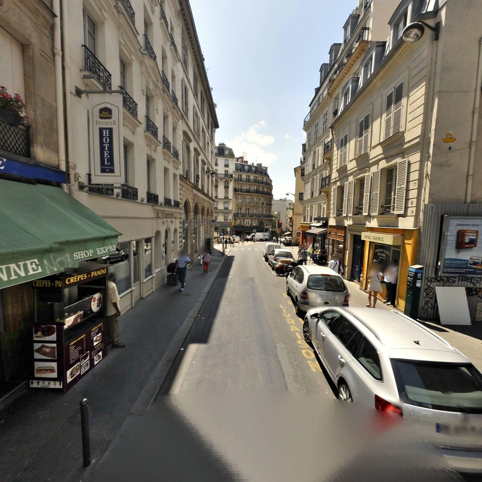Street view near 88 rue du Faubourg, Porte Saint-Denis — © thierry77 (CC BY-SA · Mapillary)