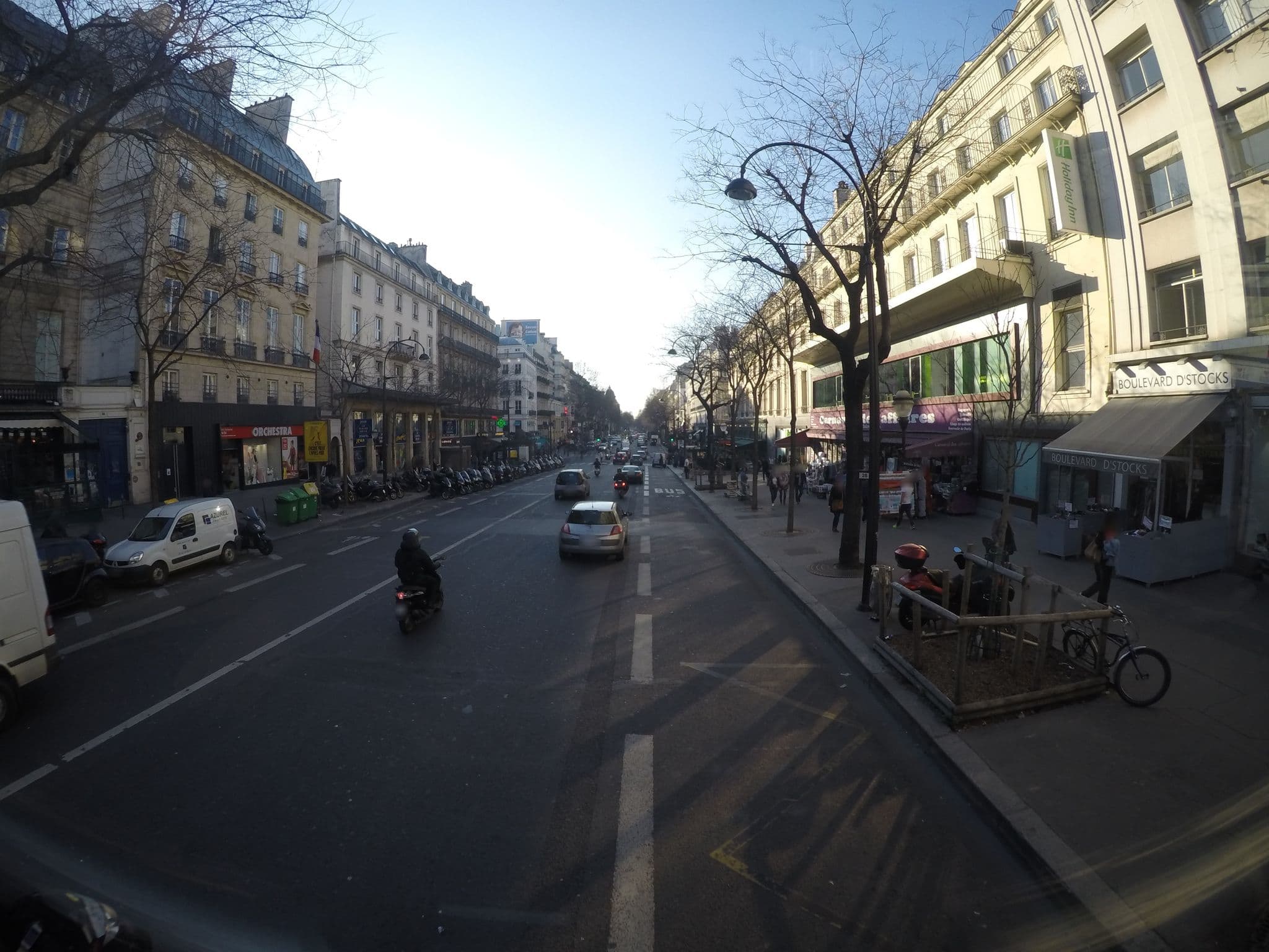Street view near Lobby Grands Boulevards Hotel, Paris 09 Opéra — © ccossio (CC BY-SA · Mapillary)