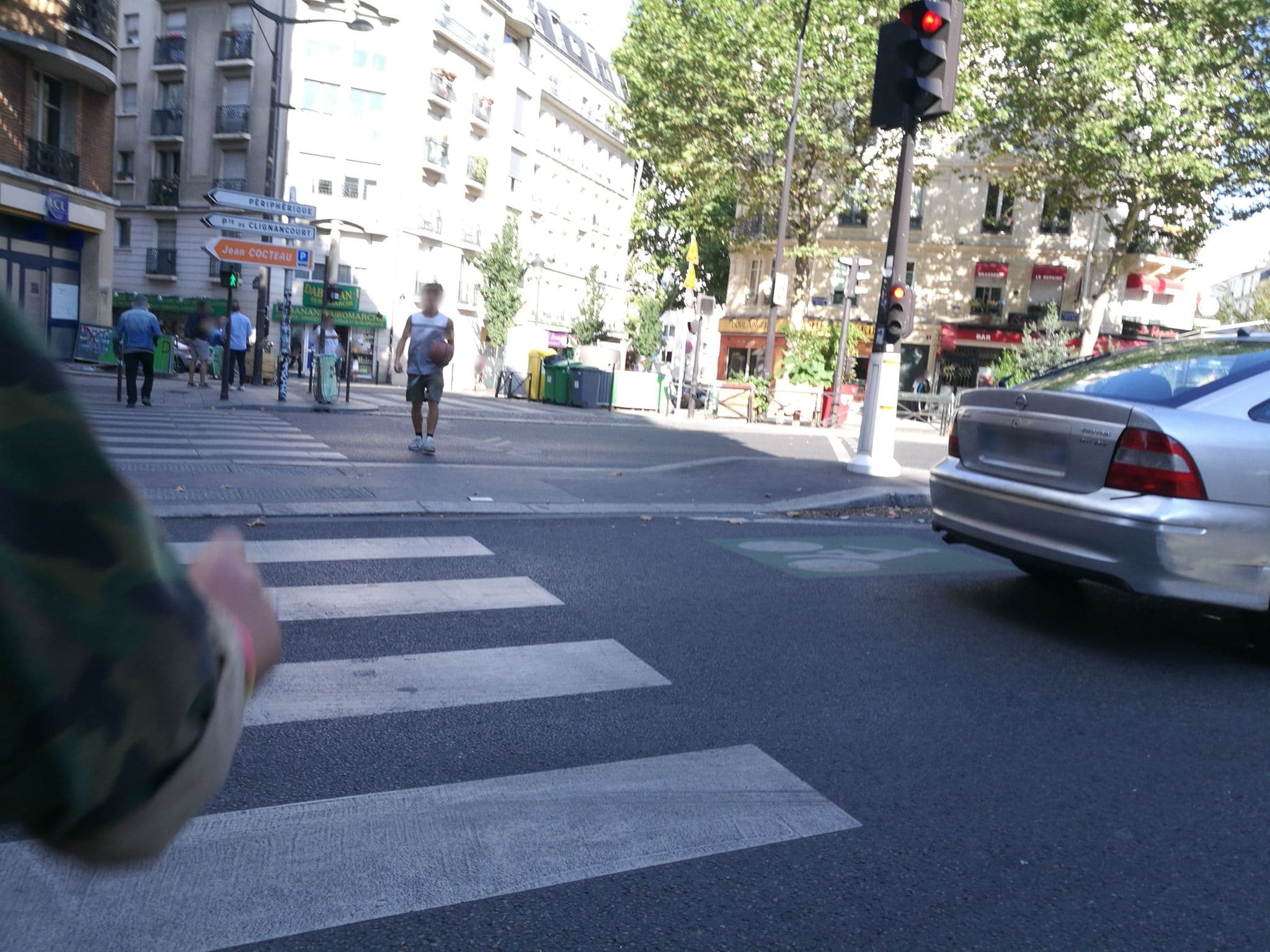 Street view near Hôtel Victoria - 1 boulevard Ornano, Paris 18 Buttes-Montmartre — © lga (CC BY-SA · Mapillary)