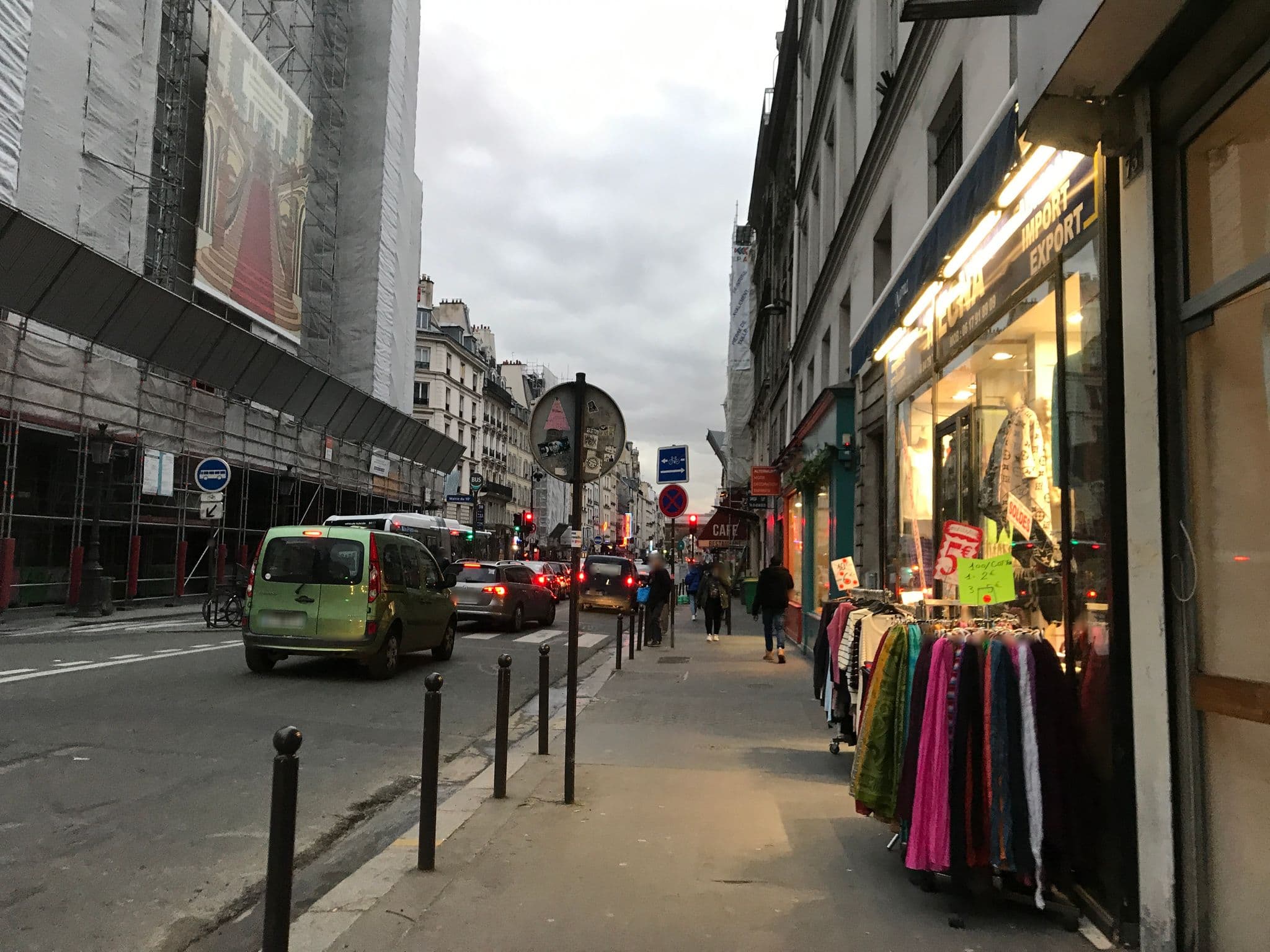 Street view near Unusual and charming 25m near le MARAIS, Paris 10 Entrepôt — © mat813 (CC BY-SA · Mapillary)