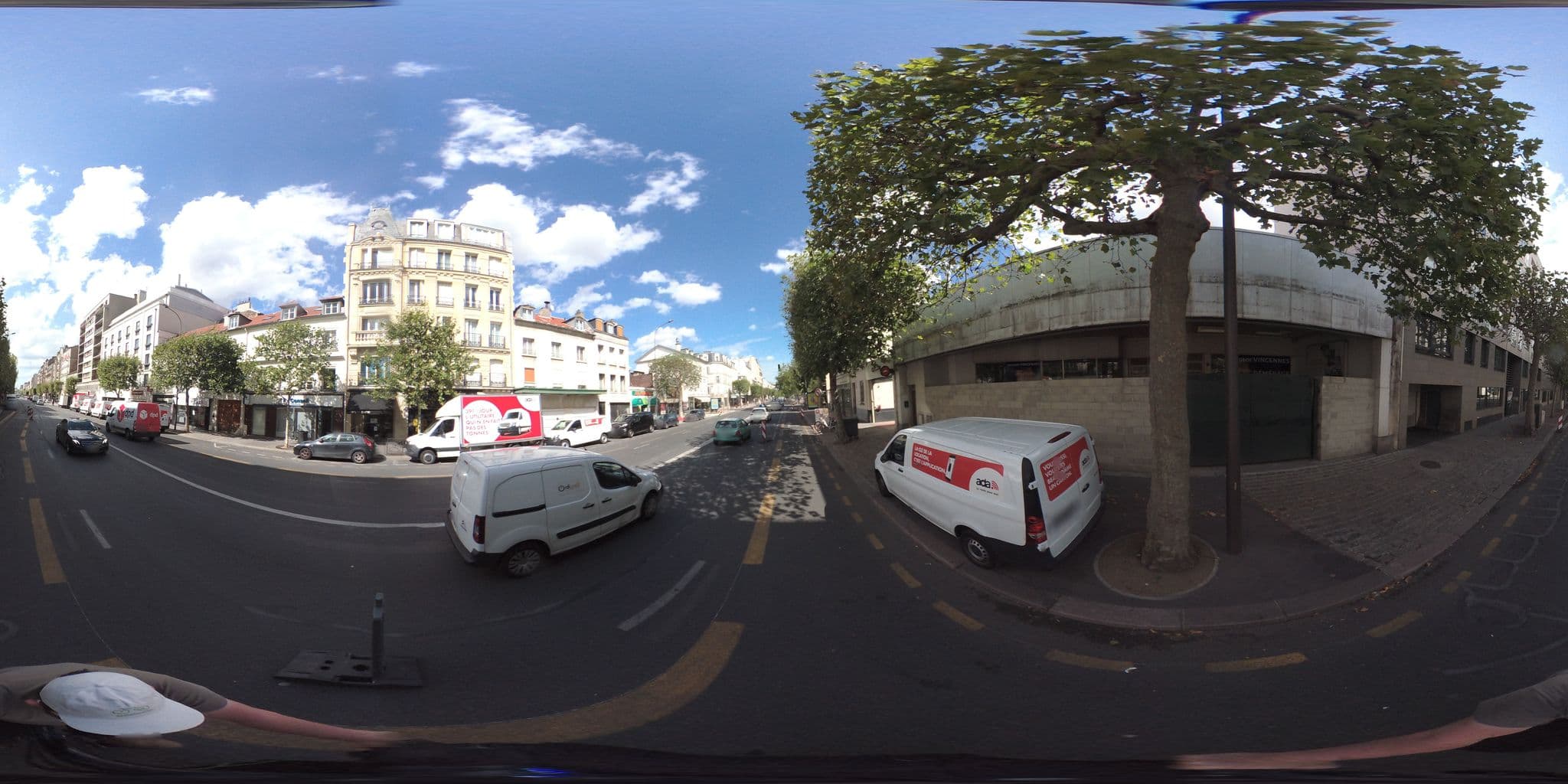 Street view near Aparthotel Adagio Paris Vincennes, Vincennes — © geovelo (CC BY-SA · Mapillary)