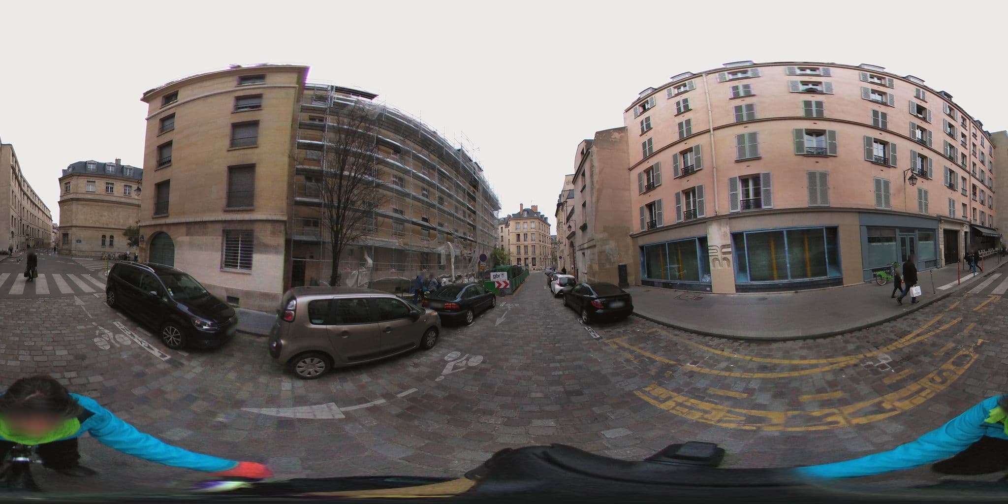 Street view near Mije Marais, Paris — © cartocite (CC BY-SA · Mapillary)