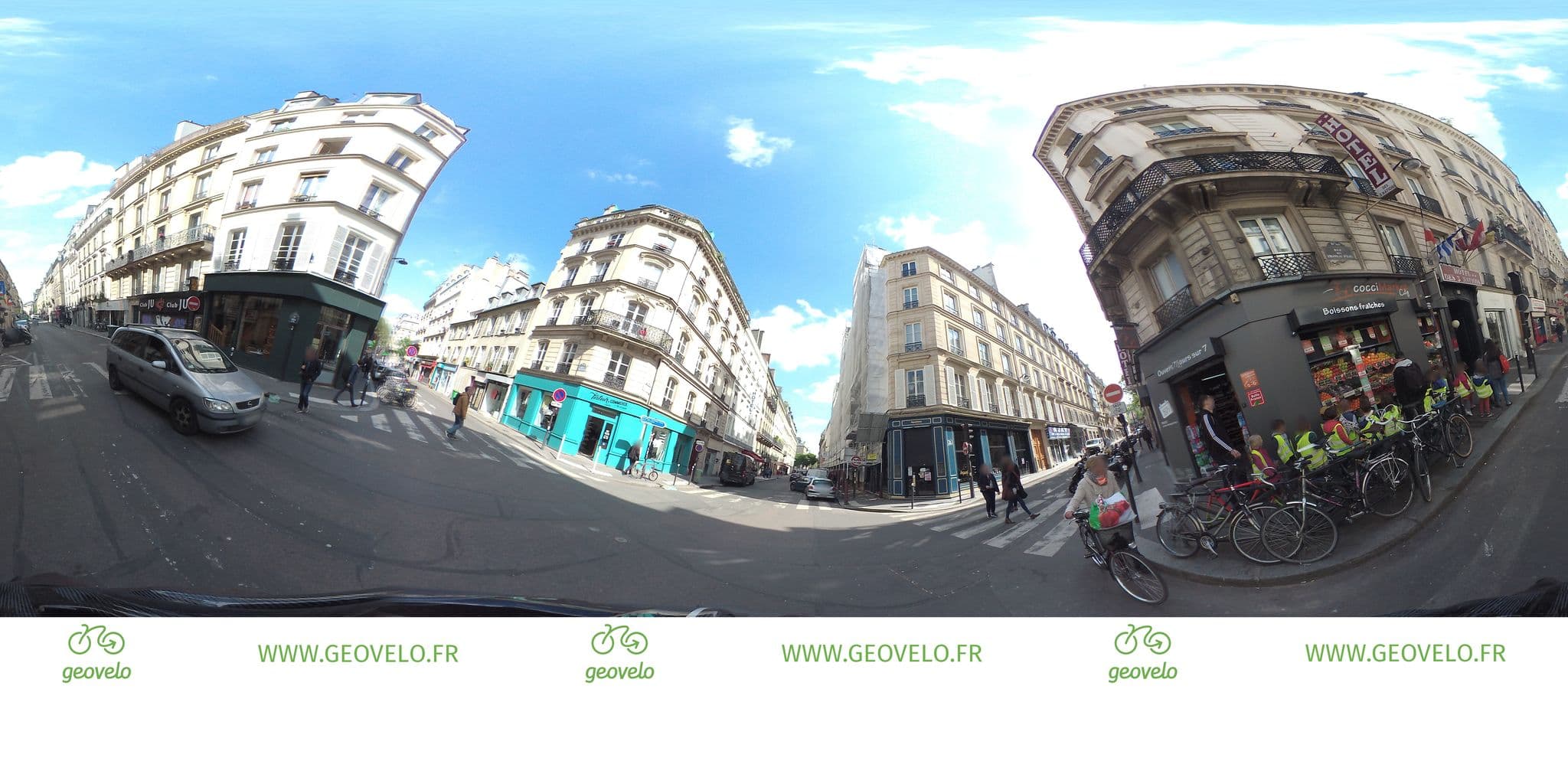 Street view near Hotel trois Nations, Porte Saint-Martin — © simon_geovelo (CC BY-SA · Mapillary)