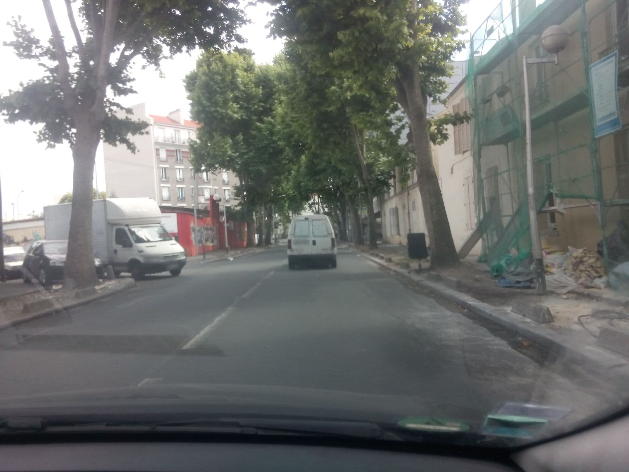 Street view near Hôtel des Fillettes, Aubervilliers — © jibec (CC BY-SA · Mapillary)