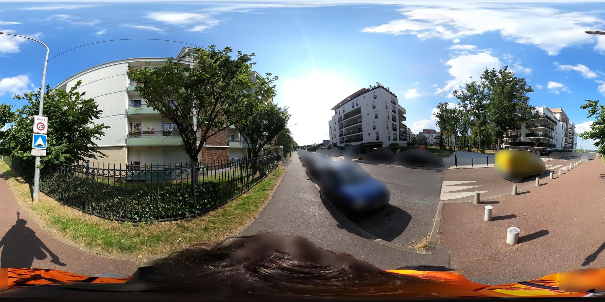 Street view near Kenz Hôtel Boussy, Quincy-sous-Sénart — © cartocite (CC BY-SA · Mapillary)