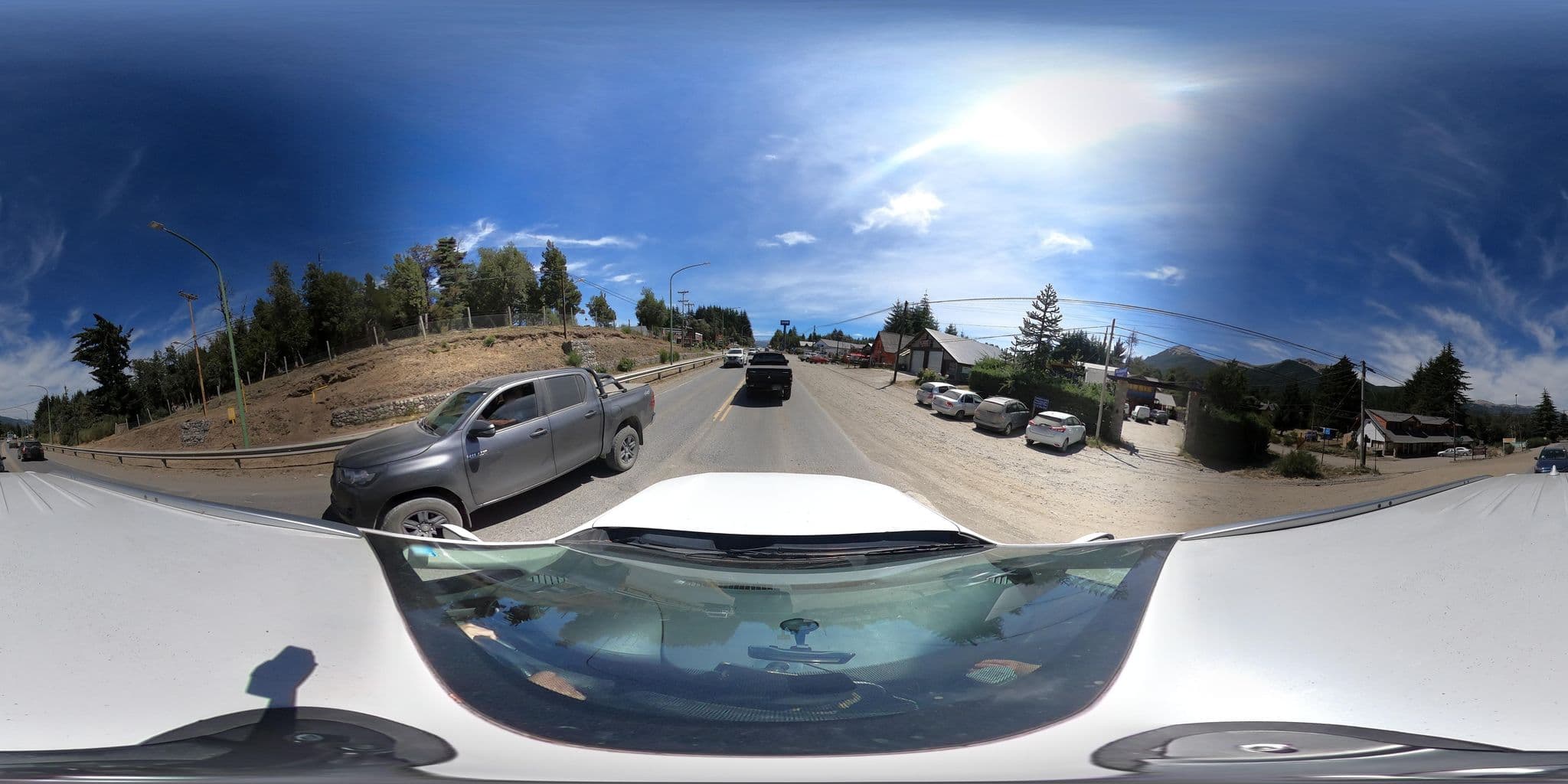 Street view near Residencial Nahuel, Villa La Angostura