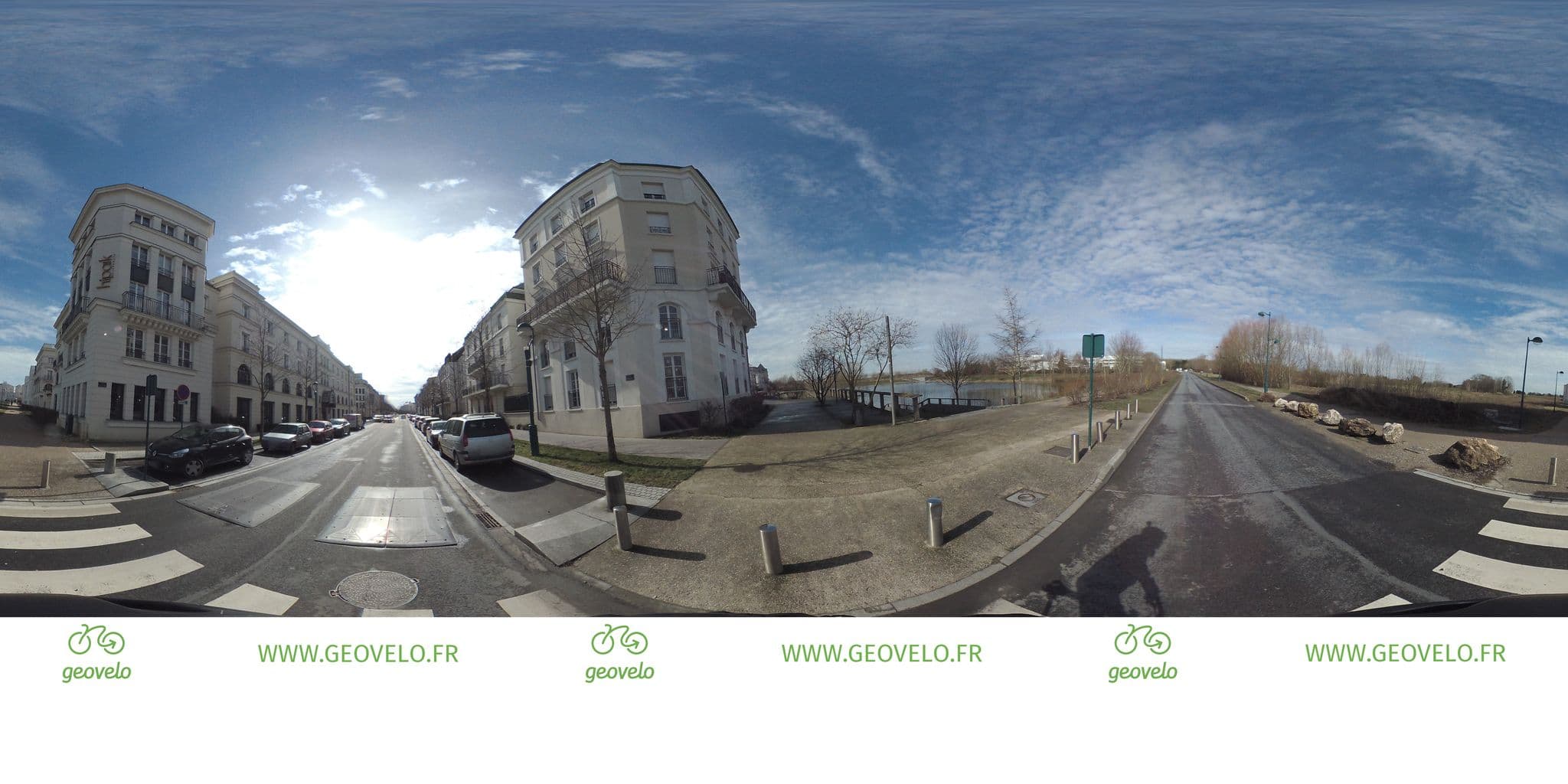 Street view near Hipark Residences Serris, Serris — © simon_geovelo (CC BY-SA · Mapillary)