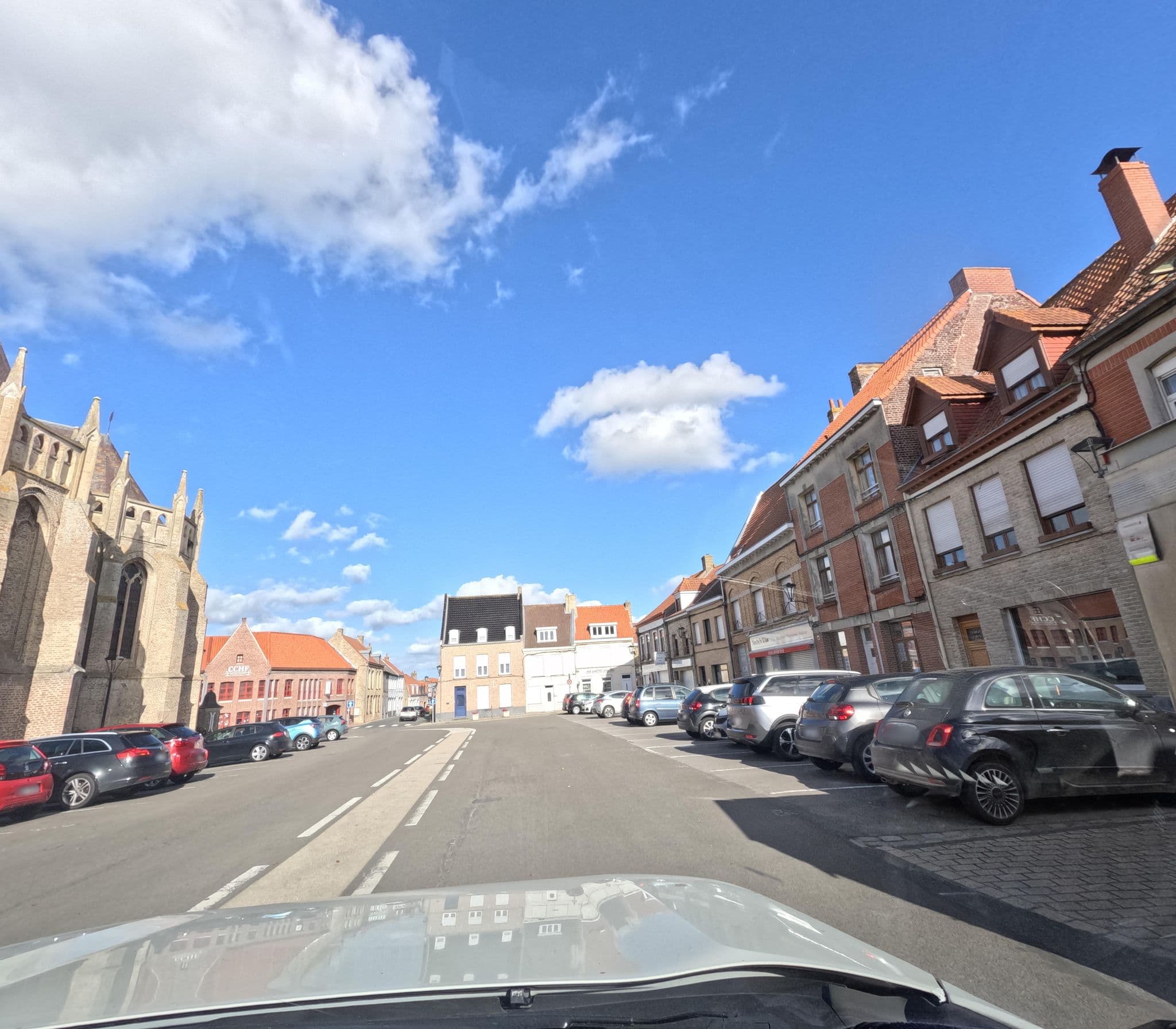 Street view near Gîte de l'Haezepoël 1373 et 1374, Hondschoote — © filipc (CC BY-SA · Mapillary)