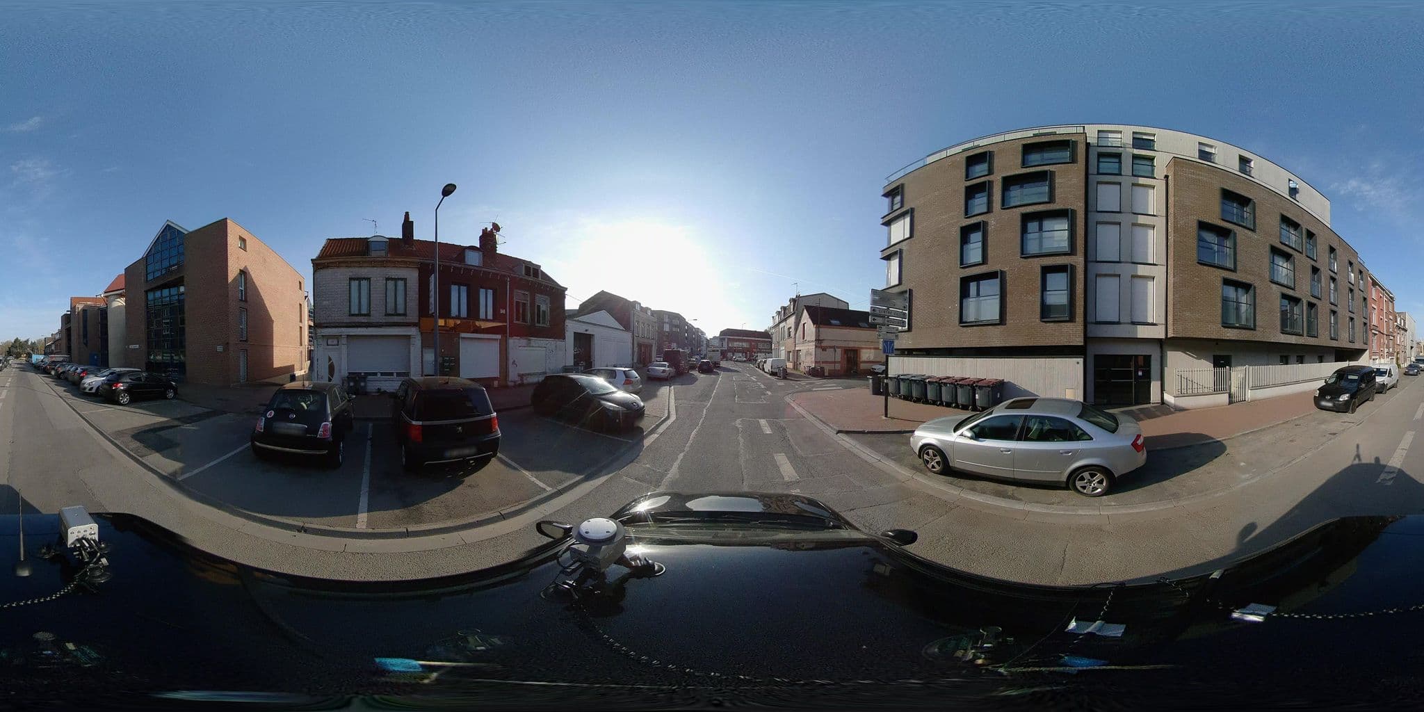 Street view near Les Studiantines, Ronchin — © meldig (CC BY-SA · Mapillary)