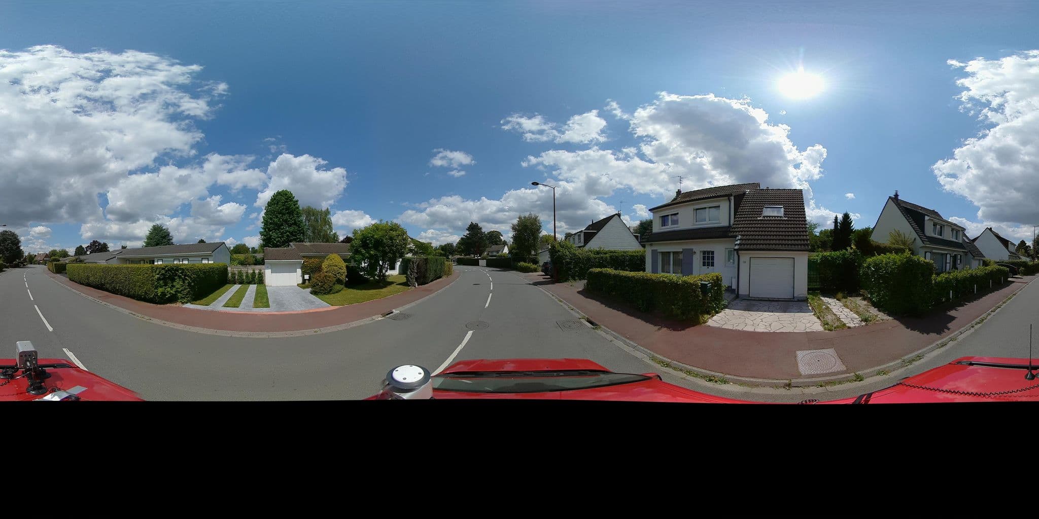 Street view near Chambres d'hôtes les Agapanthes, Wasquehal — © meldig (CC BY-SA · Mapillary)