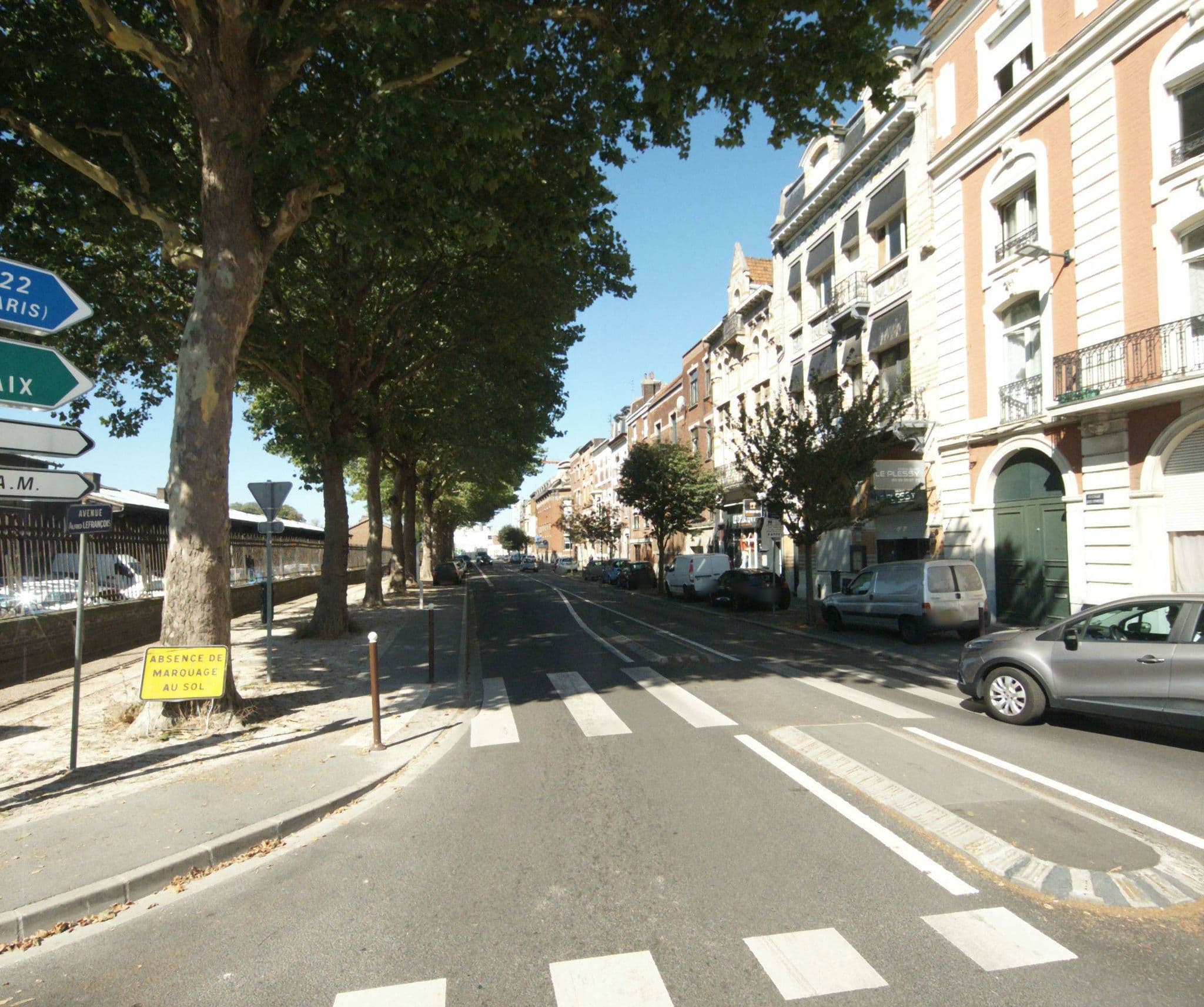 Street view near Quai Central, Tourcoing — © melimmergis (CC BY-SA · Mapillary)