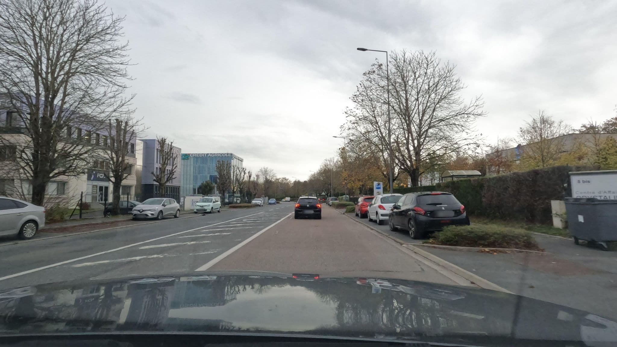 Street view near Hôtel Kyriad Reims Establissements Parc des Expositions, Cormontreuil — © vinisa (CC BY-SA · Mapillary)