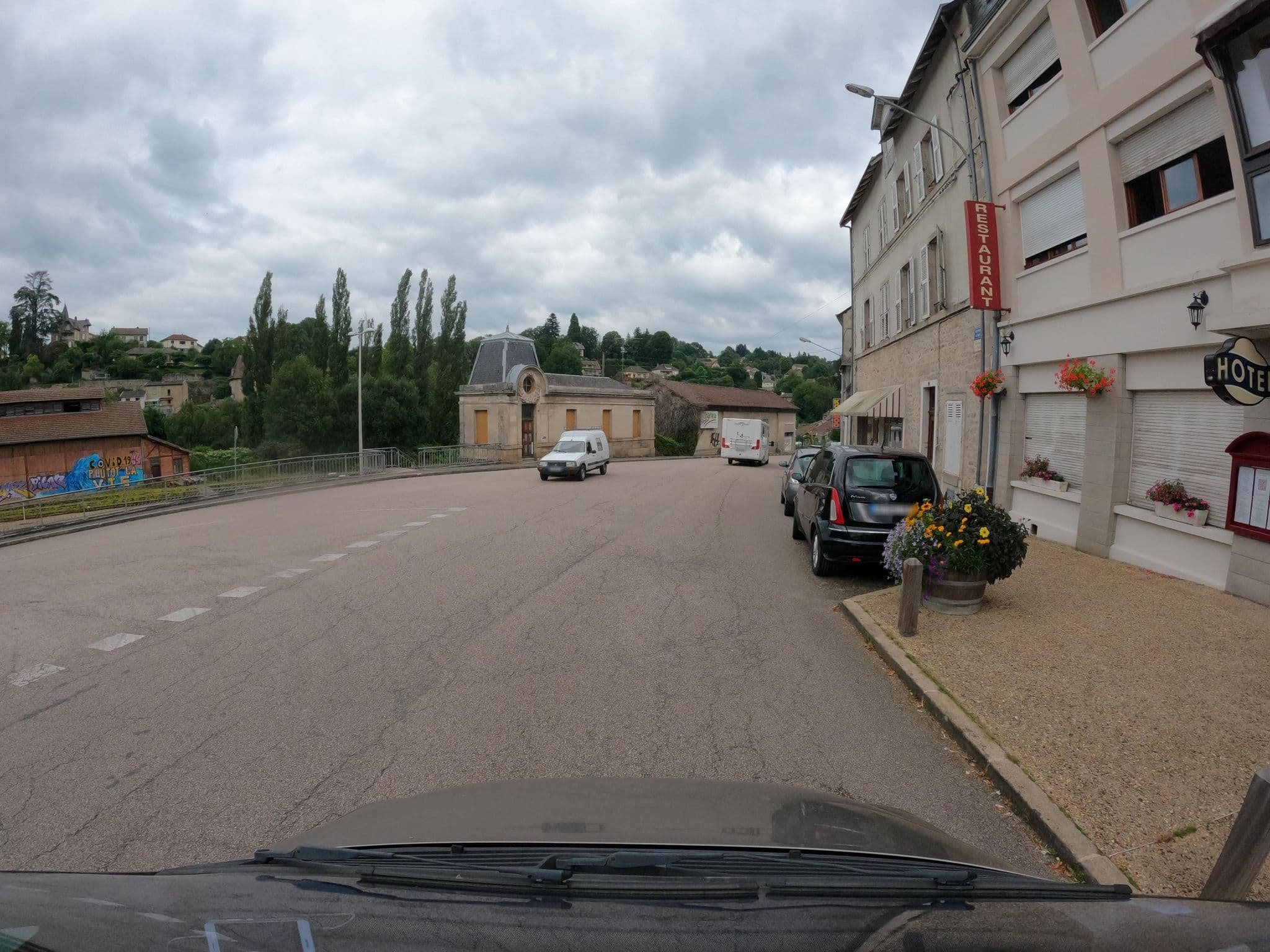 Street view near Relais du Haut-Limousin, Eymoutiers — © stephanep (CC BY-SA · Mapillary)