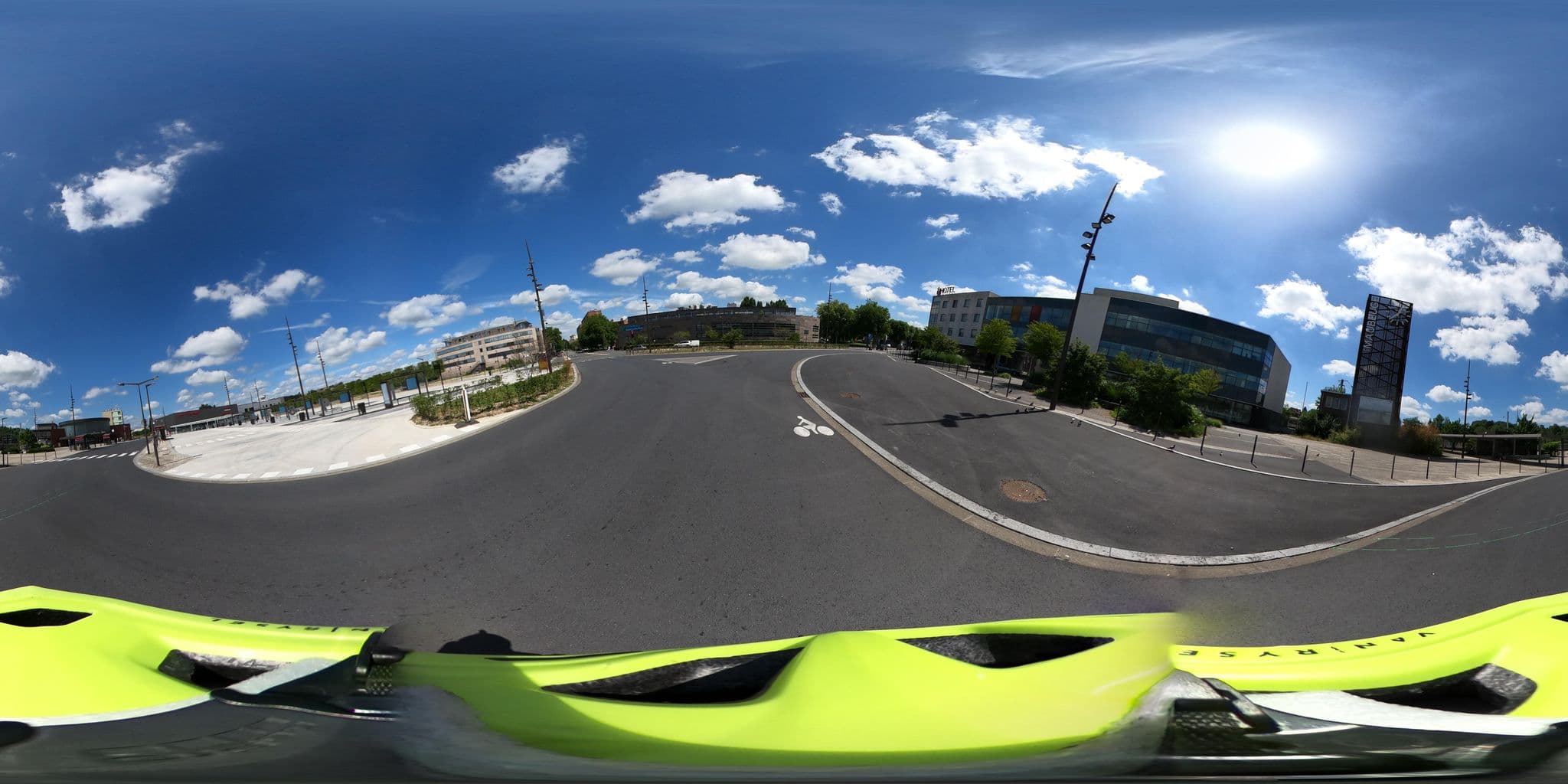Street view near Hôtel de l' Horloge, Maubeuge — © Stefdegreef (CC BY-SA · Mapillary)
