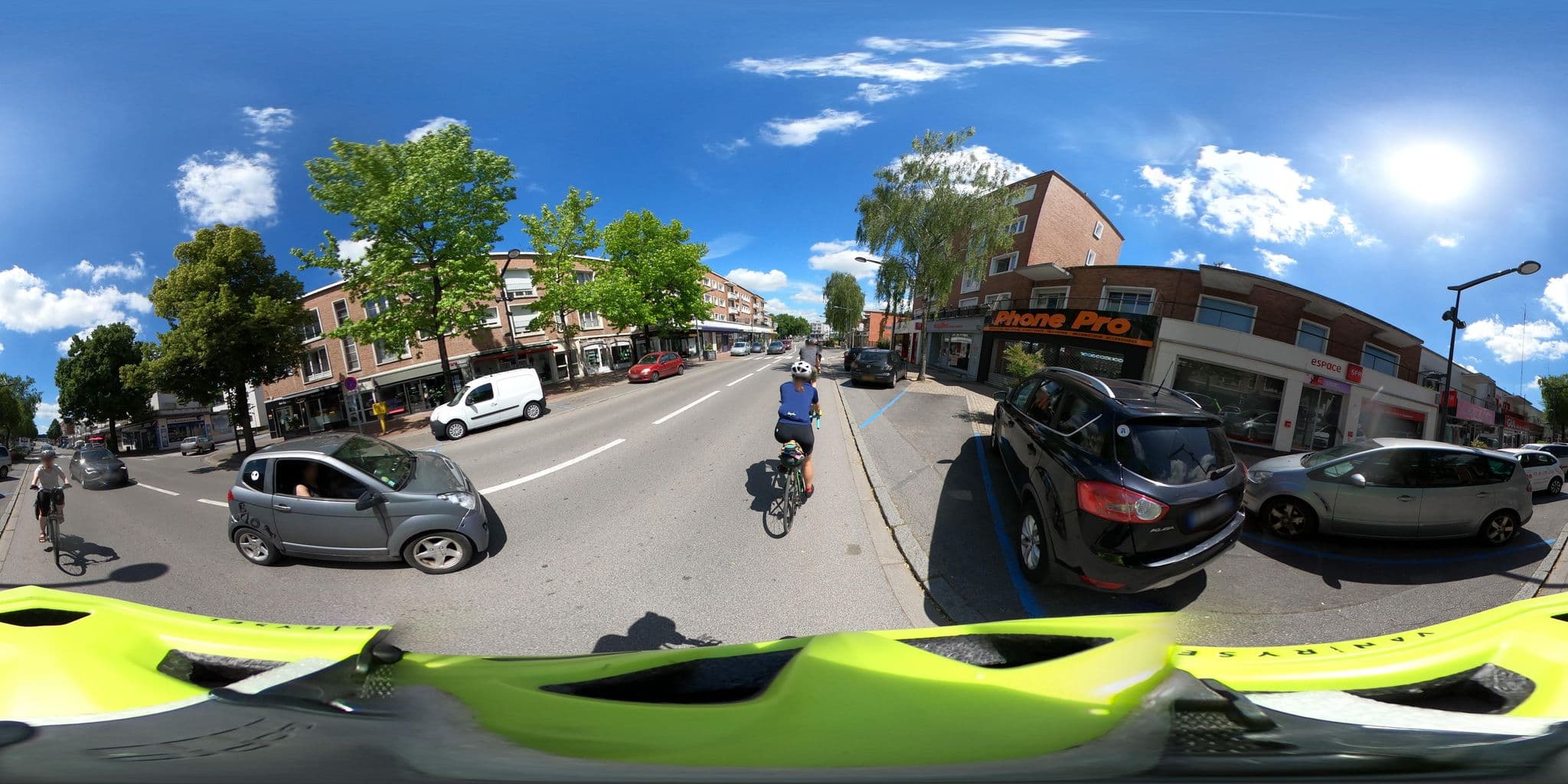 Street view near Hôtel de Provence, Maubeuge — © Stefdegreef (CC BY-SA · Mapillary)