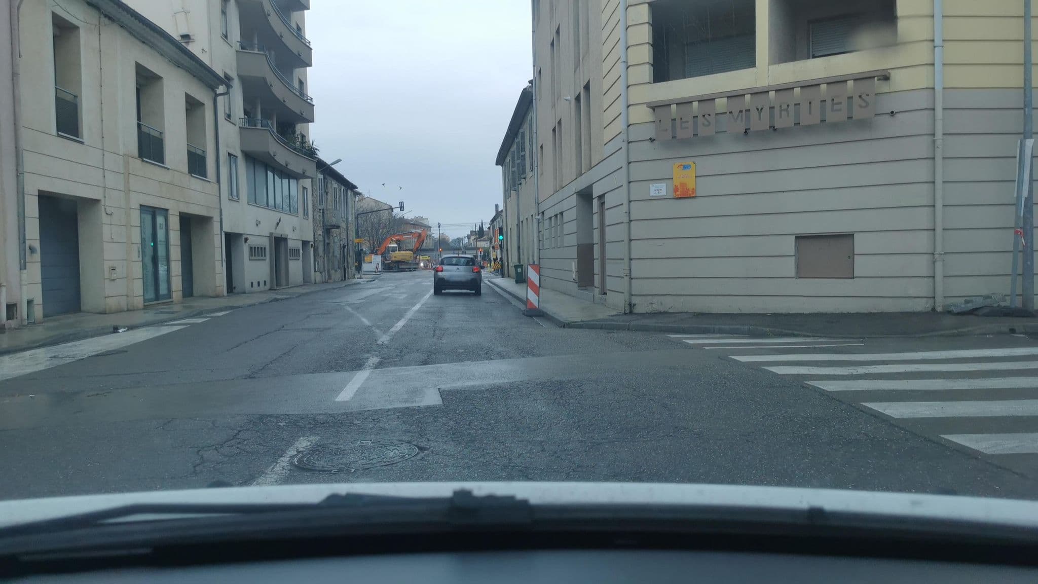 Street view near Hôtel Doré, Nîmes — © djourdan (CC BY-SA · Mapillary)