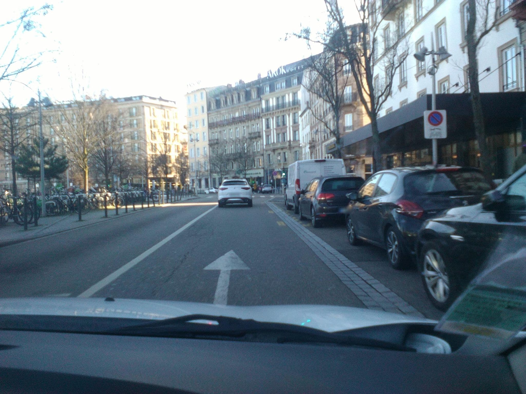 Street view near Hôtel des Vosges, Strasbourg — © blup (CC BY-SA · Mapillary)