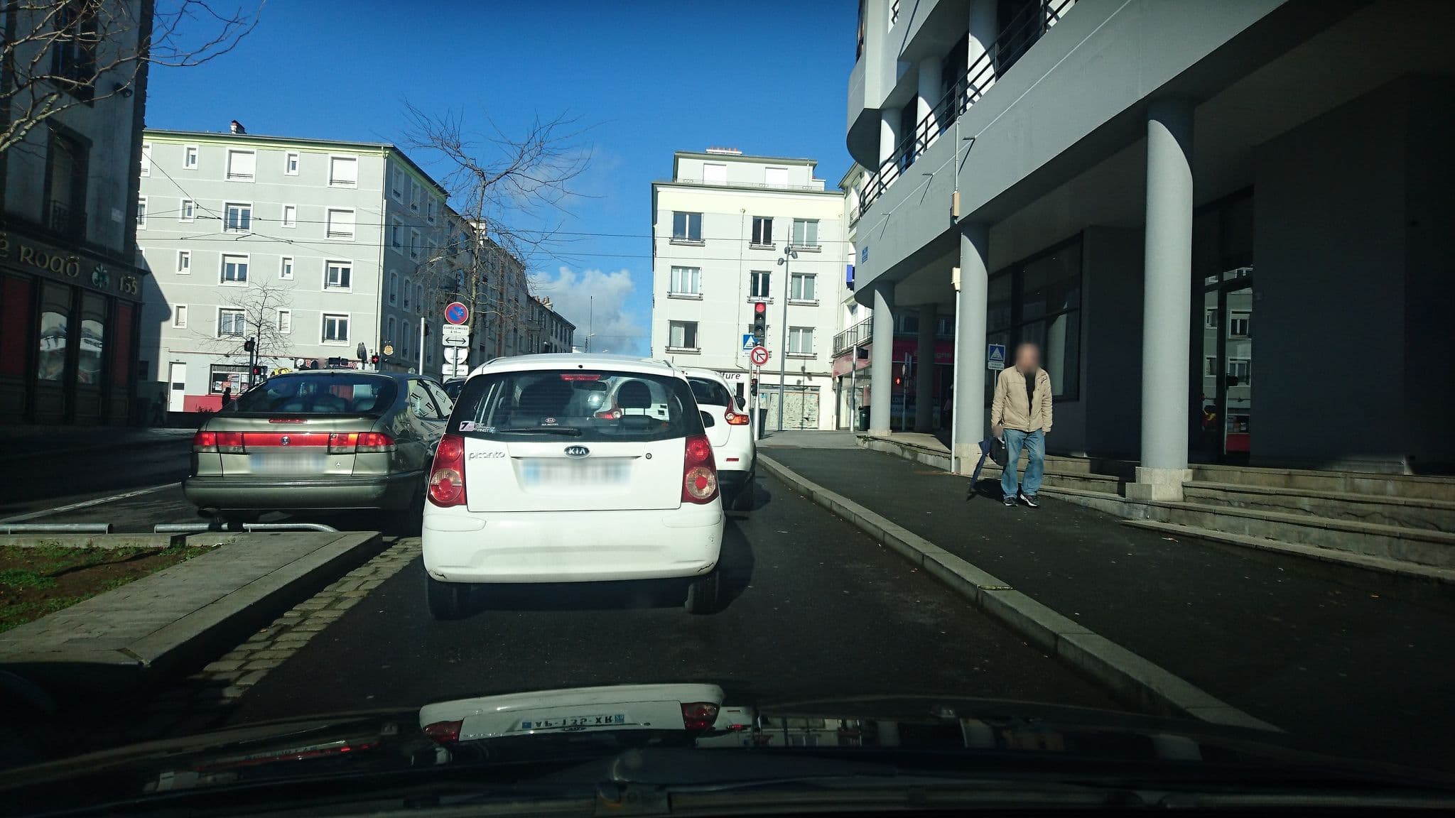 Street view near Kyriad Brest Centre, Brest — © ljbouere (CC BY-SA · Mapillary)