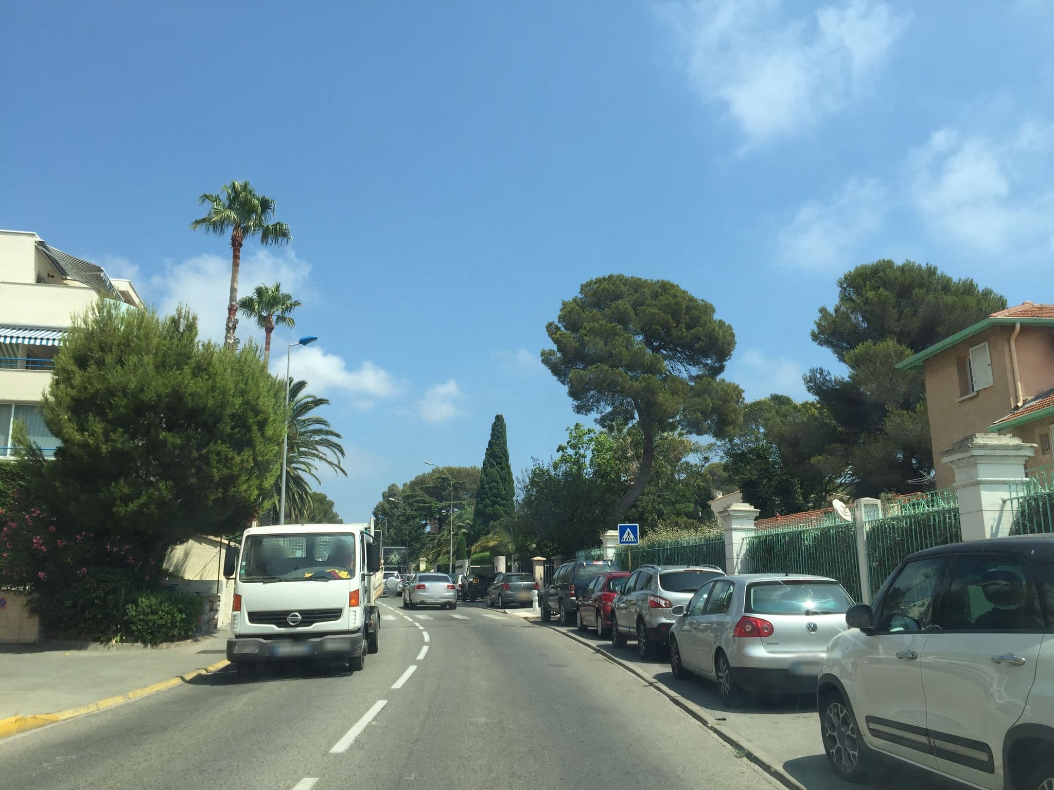 Street view near Méditerranée Paradise, Saint-Raphaël — © jesolem (CC BY-SA · Mapillary)