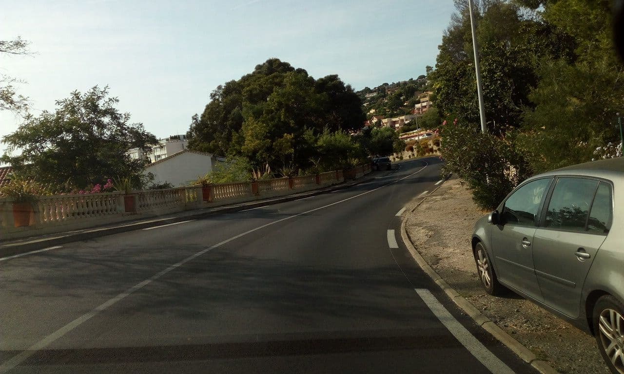 Street view near Hôtel Baptistin, Le Lavandou — © selfishseahorse (CC BY-SA · Mapillary)