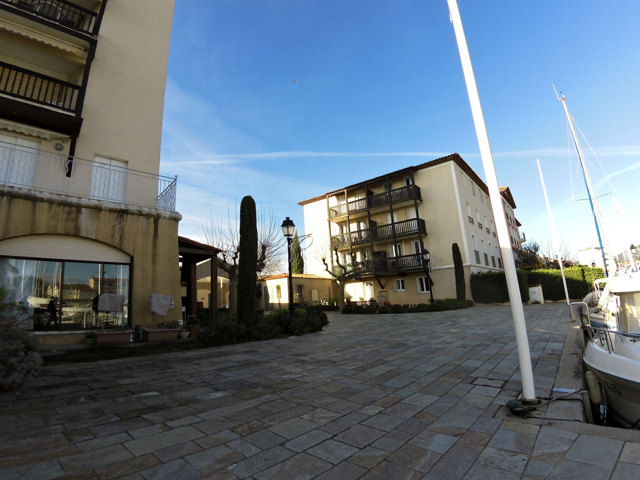 Street view near Apartment in Port Grimaud sleeps 4, Cogolin — © marcuscalabresus (CC BY-SA · Mapillary)