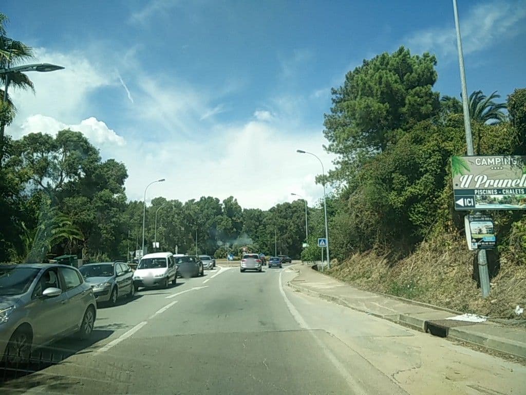 Street view near Camping U Prunelli, Ajaccio — © cartophyl (CC BY-SA · Mapillary)