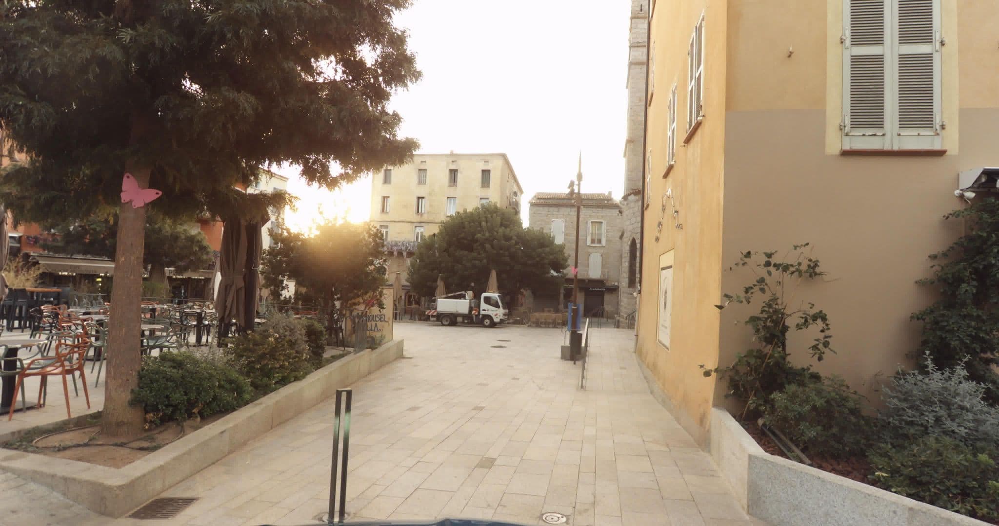 Street view near Hôtel U Palmu, Porto-Vecchio — © sogefi (CC BY-SA · Mapillary)