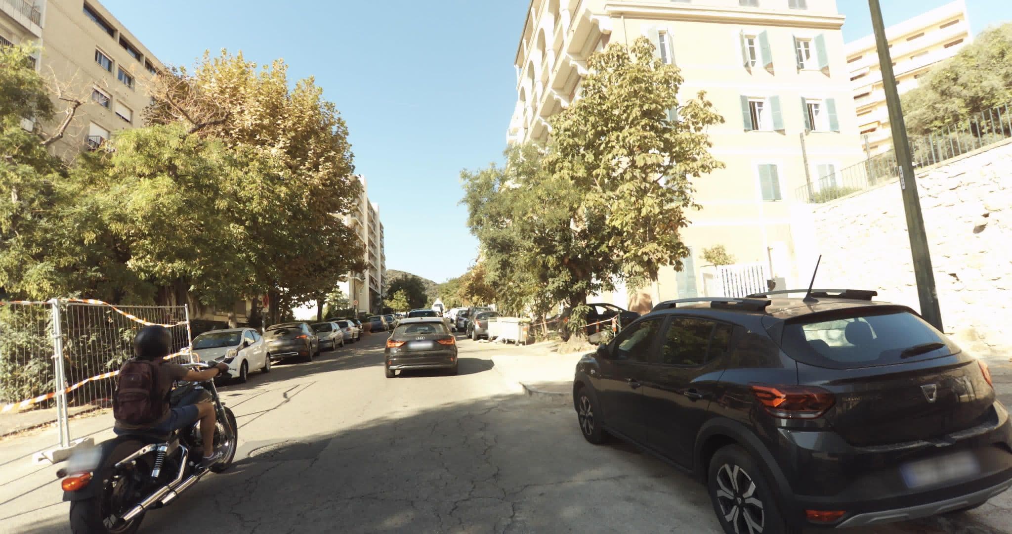 Street view near Hôtel Albion Société Anonyme, Ajaccio — © sogefi (CC BY-SA · Mapillary)