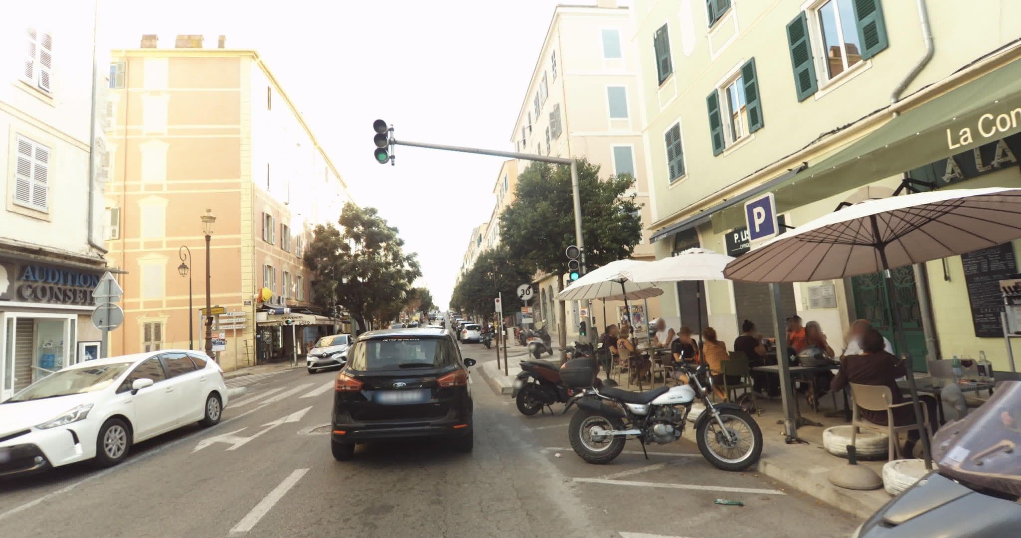 Street view near San Lazaro, Ajaccio — © sogefi (CC BY-SA · Mapillary)