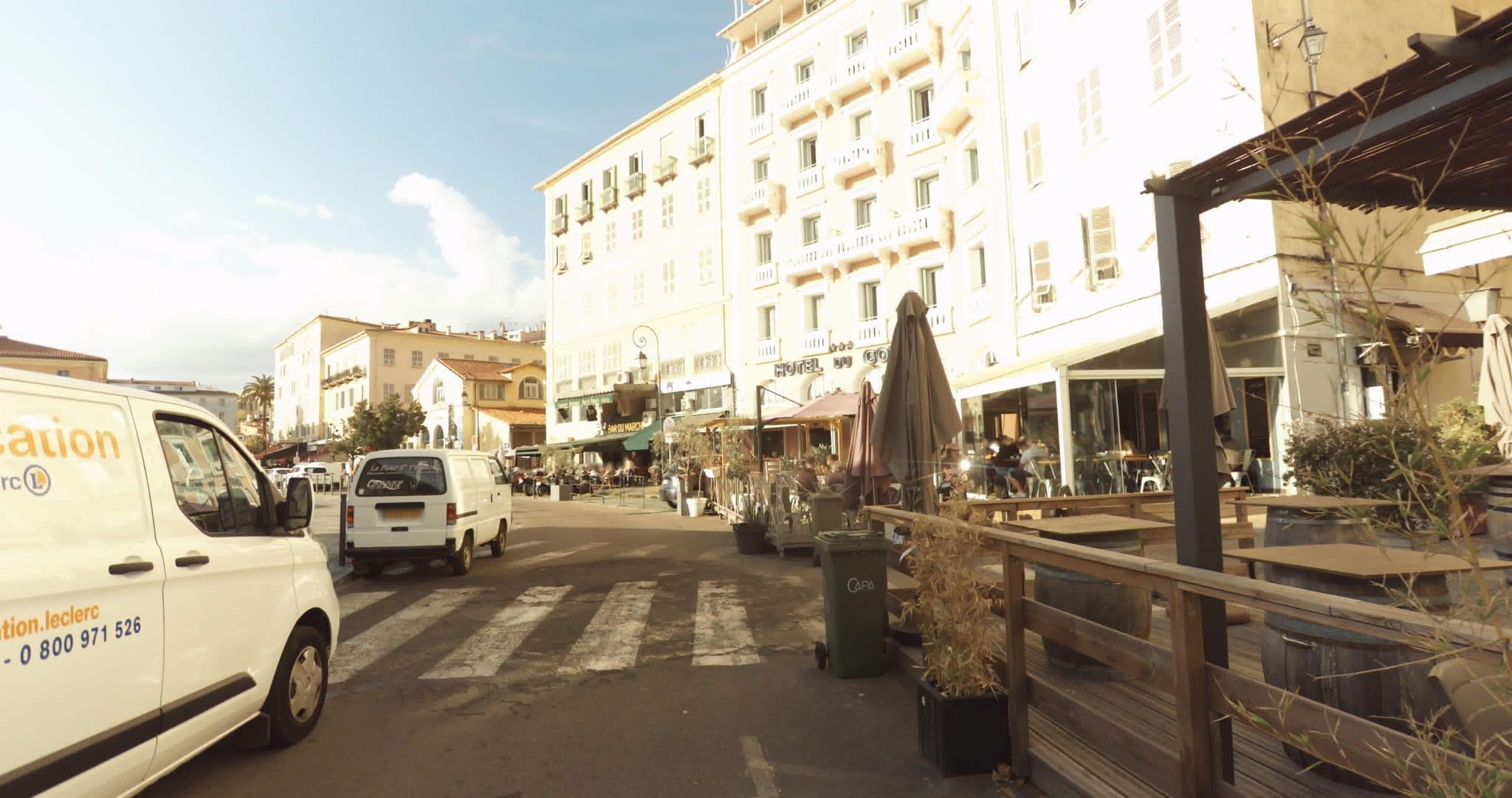 Street view near Hotel Du Golfe, Ajaccio — © sogefi (CC BY-SA · Mapillary)