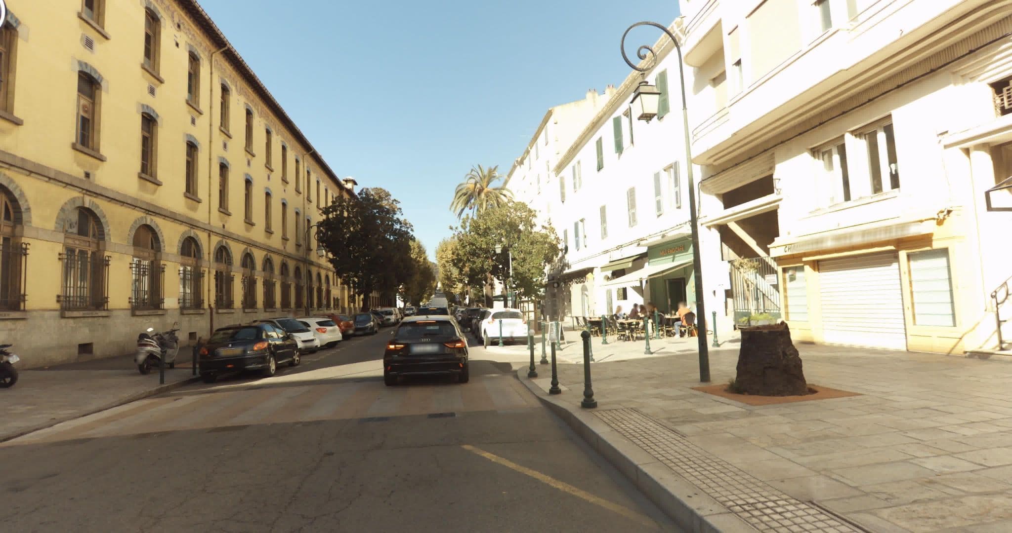 Street view near Capauba, Ajaccio — © sogefi (CC BY-SA · Mapillary)