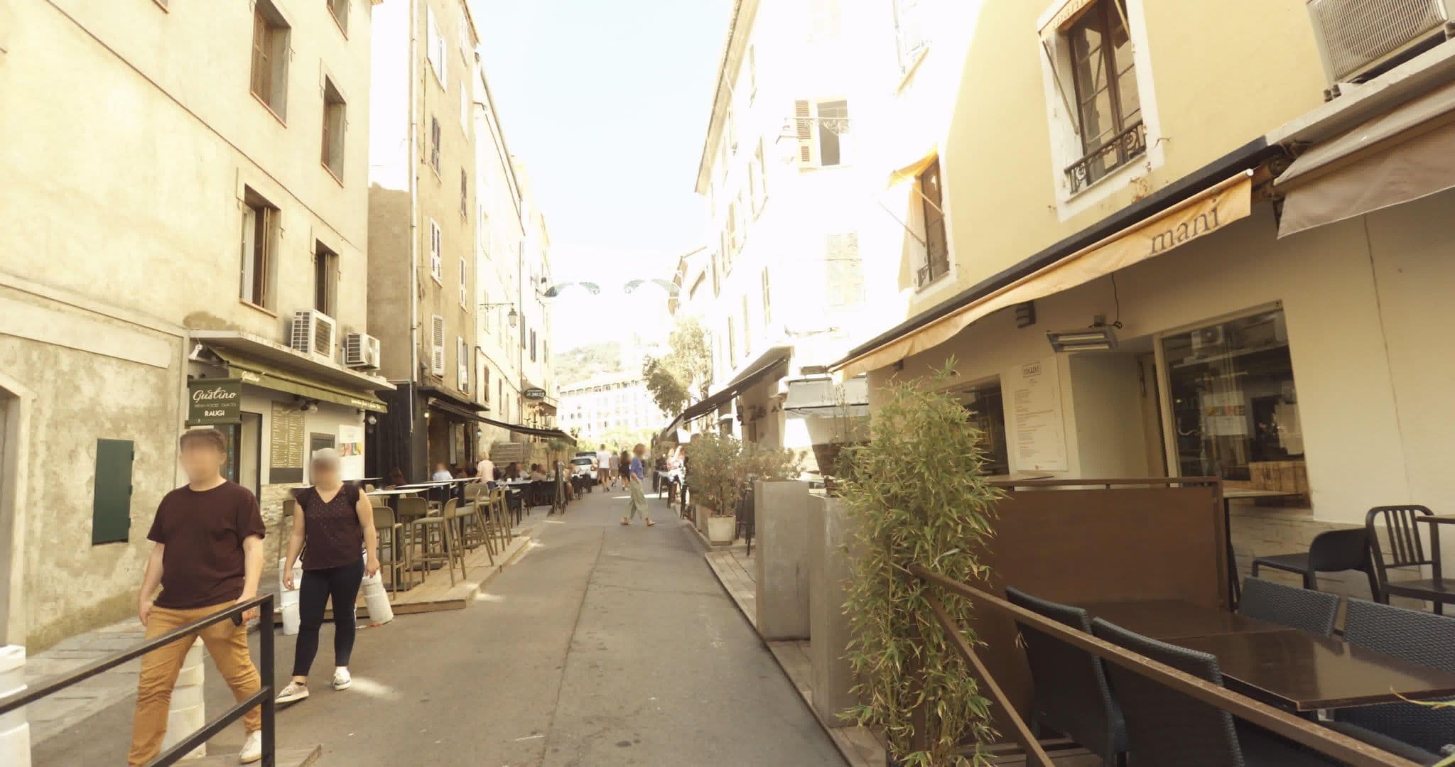 Street view near Studio loft avec terrasse centre historique, Ajaccio — © sogefi (CC BY-SA · Mapillary)