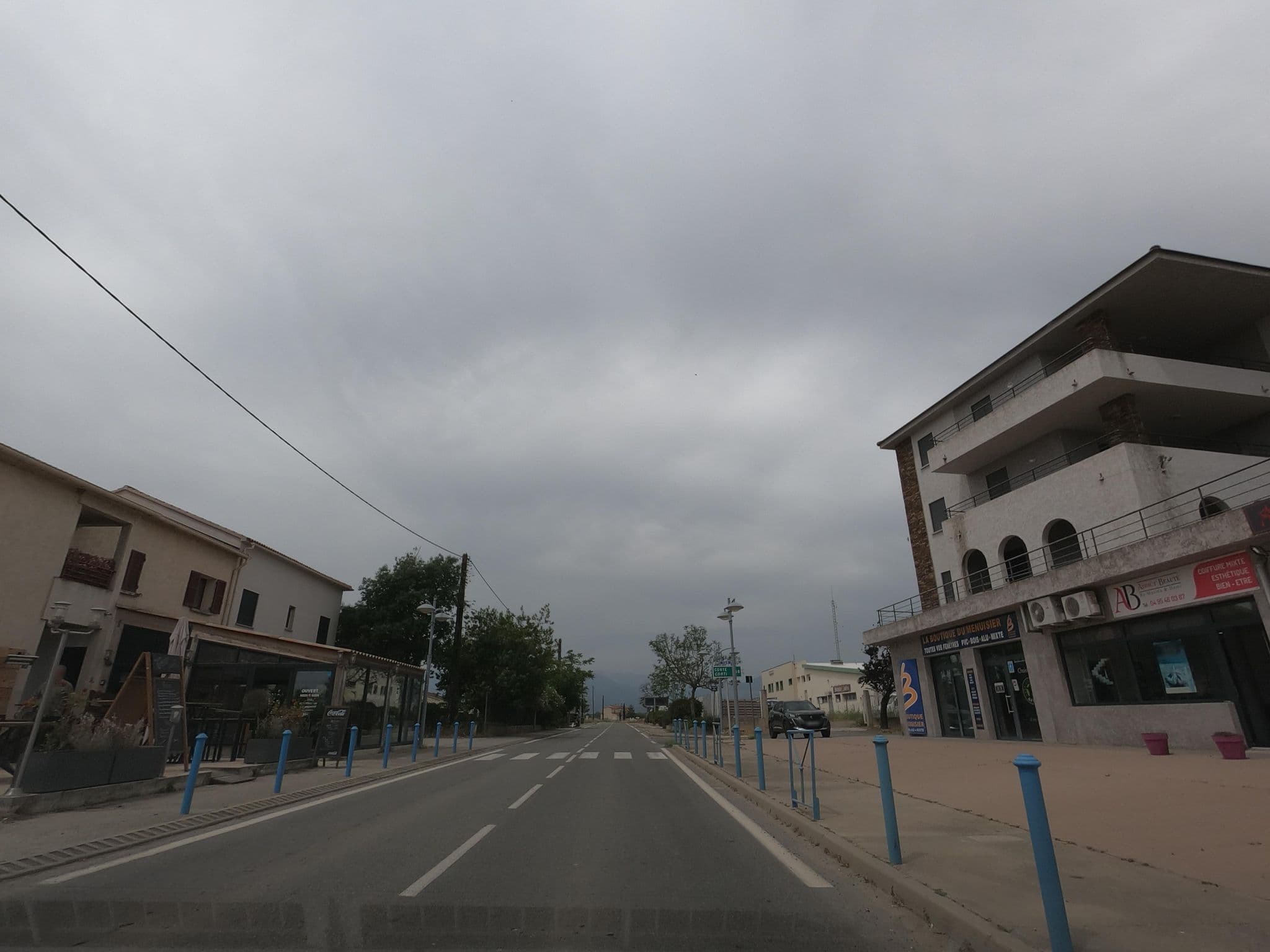 Street view near Di u Fiume, Aléria — © momix (CC BY-SA · Mapillary)
