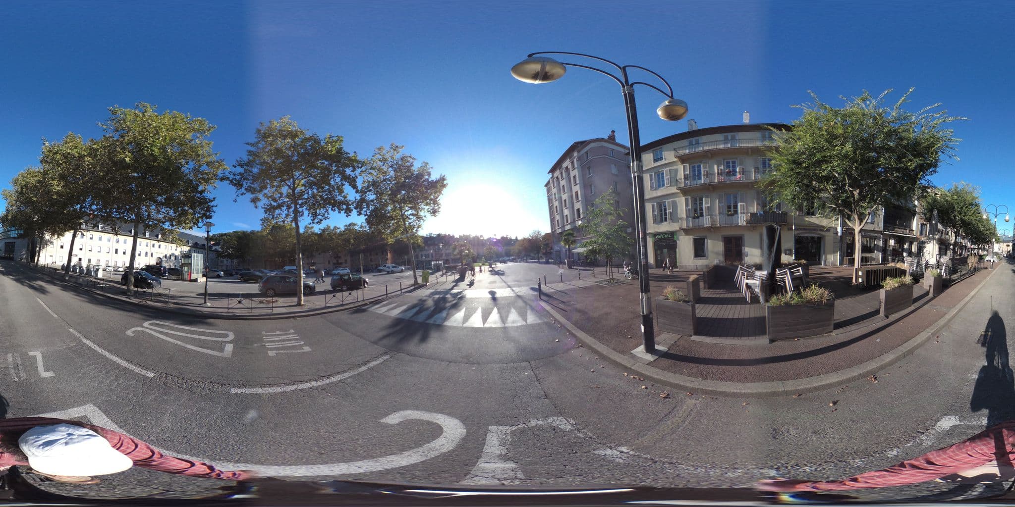 Street view near Altedia Lodge Chambéry, Chambéry — © geovelo (CC BY-SA · Mapillary)
