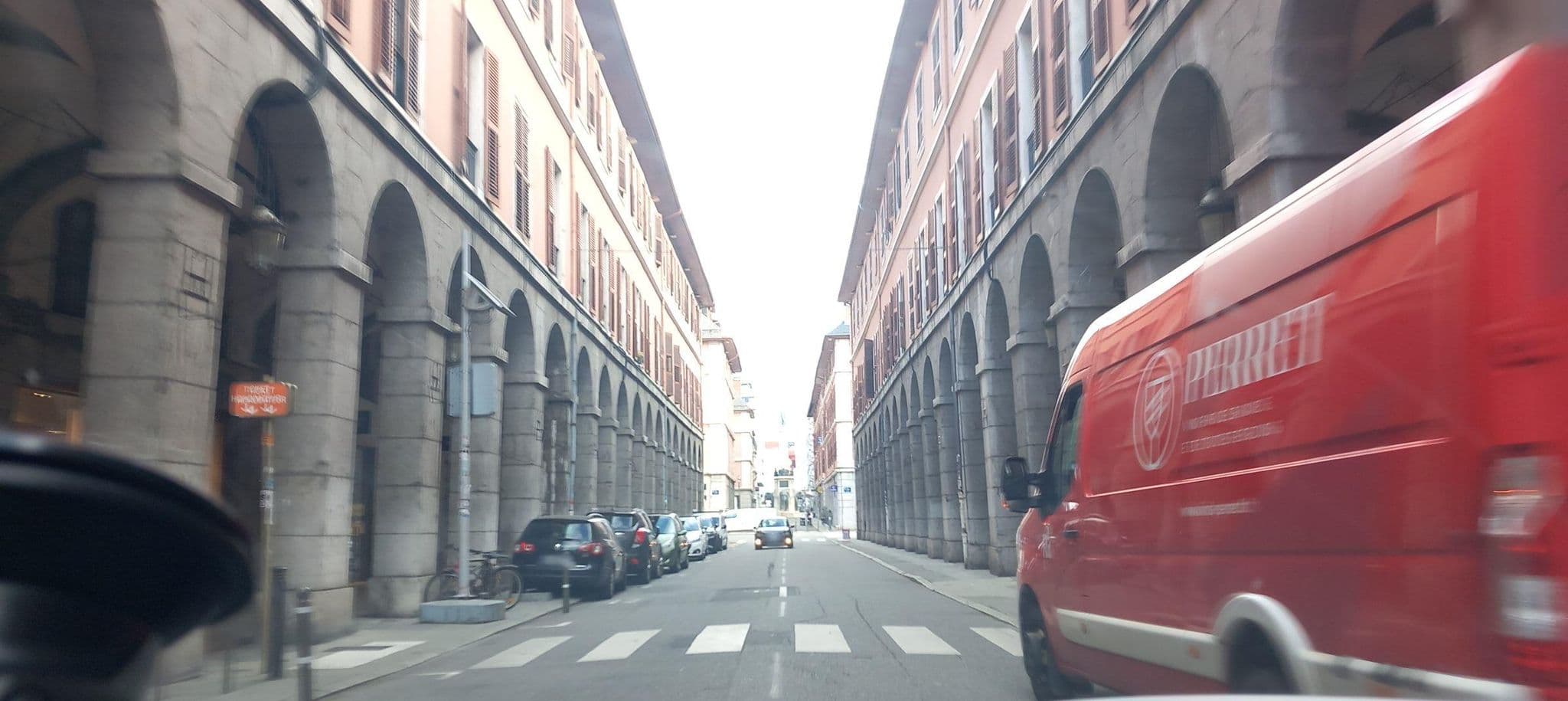 Street view near Petit Hôtel Confidentiel, Chambéry — © MatthieuF4FNE (CC BY-SA · Mapillary)