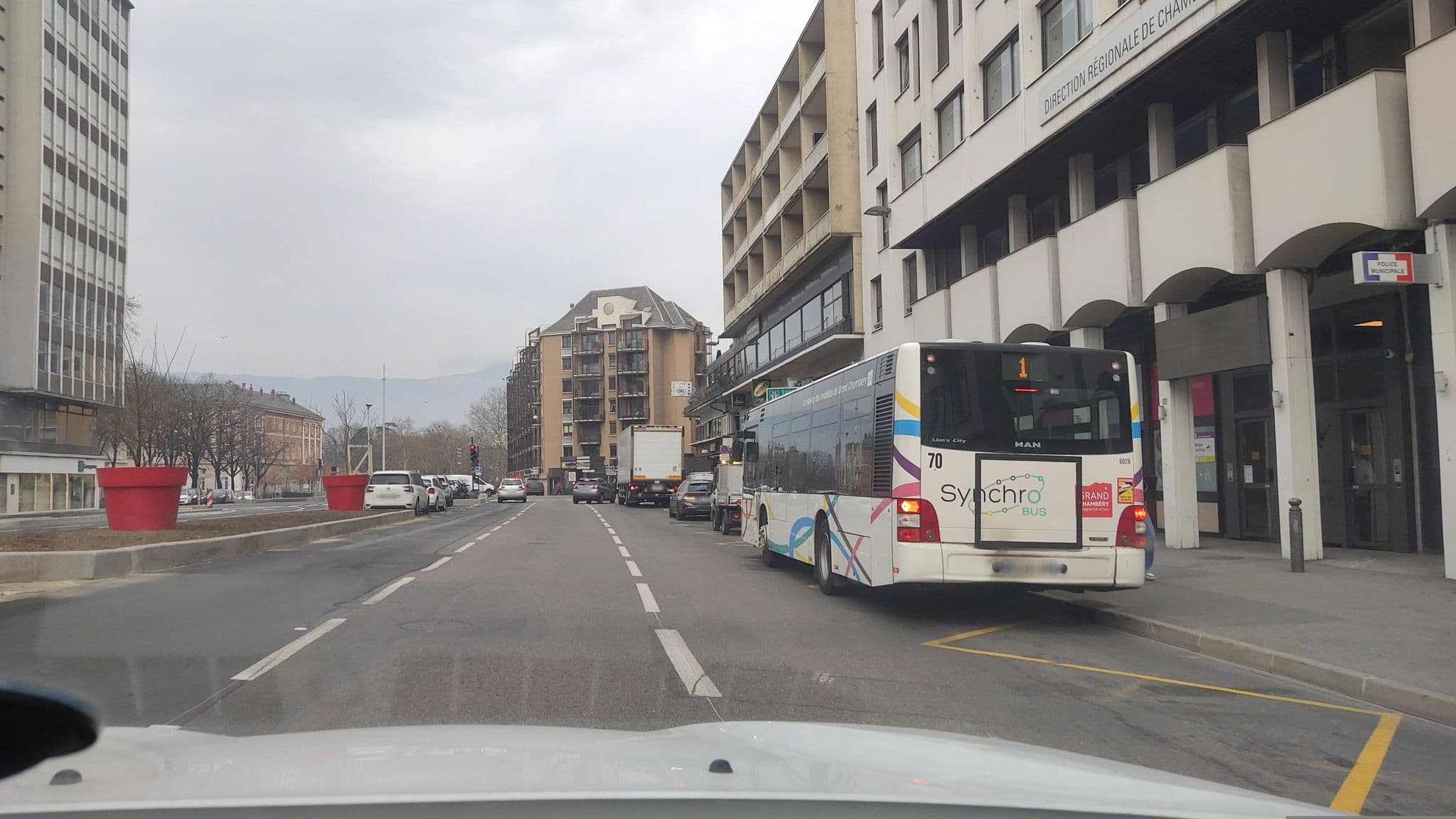 Street view near Chambery Appart Hotels, Chambéry — © MatthieuF4FNE (CC BY-SA · Mapillary)
