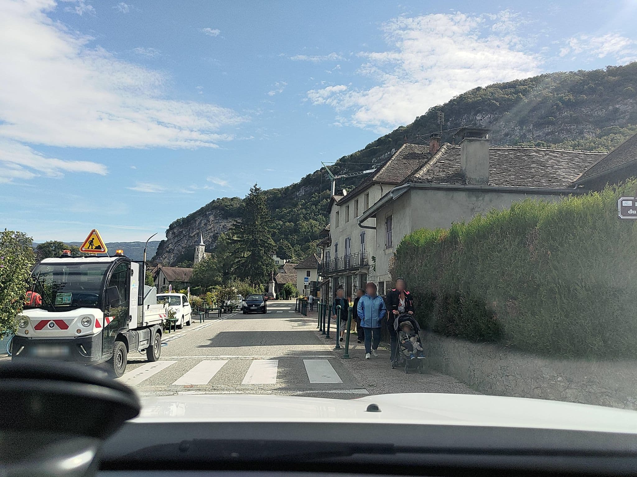 Street view near Hotel Restaurant du Canal, Culoz — © MatthieuF4FNE (CC BY-SA · Mapillary)