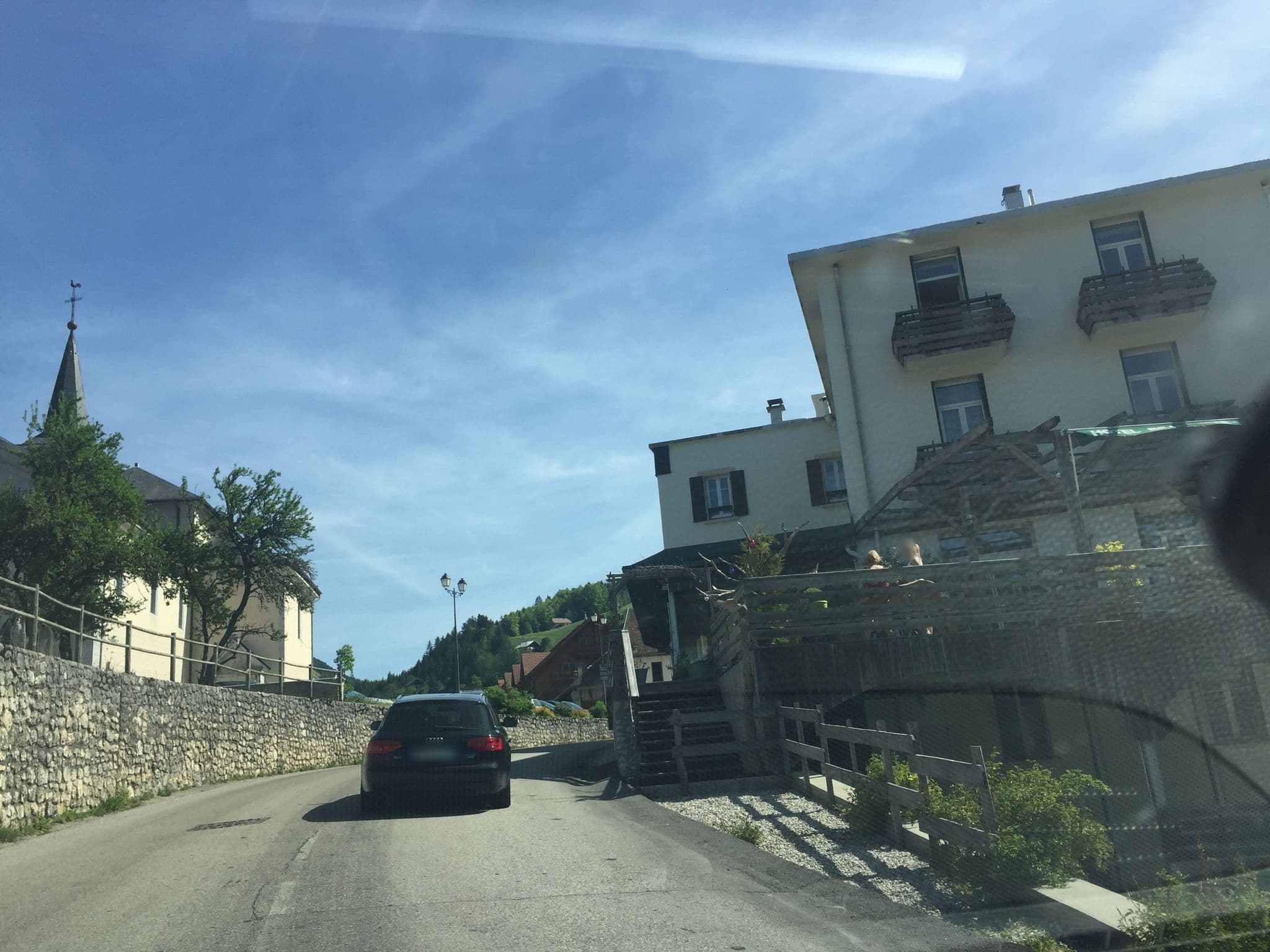 Street view near Hotel Le Beau Site, Saint-Hilaire — © pgiraud (CC BY-SA · Mapillary)