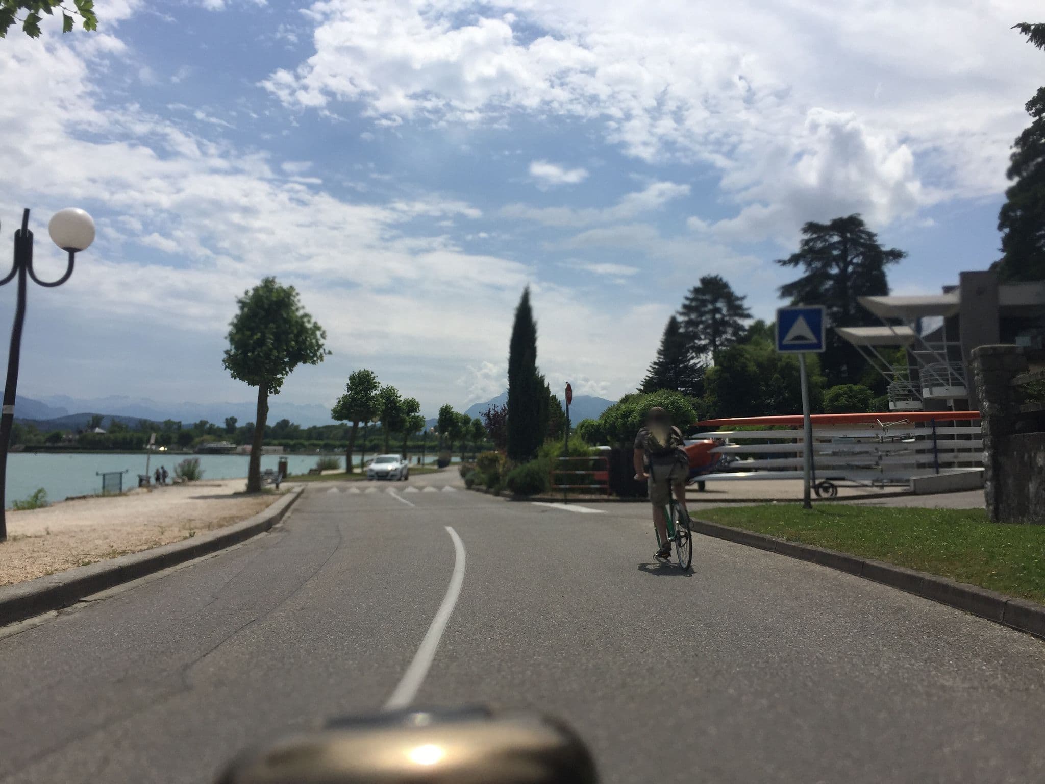 Street view near Hôtel du Lac, Le Bourget-du-Lac — © pgiraud (CC BY-SA · Mapillary)