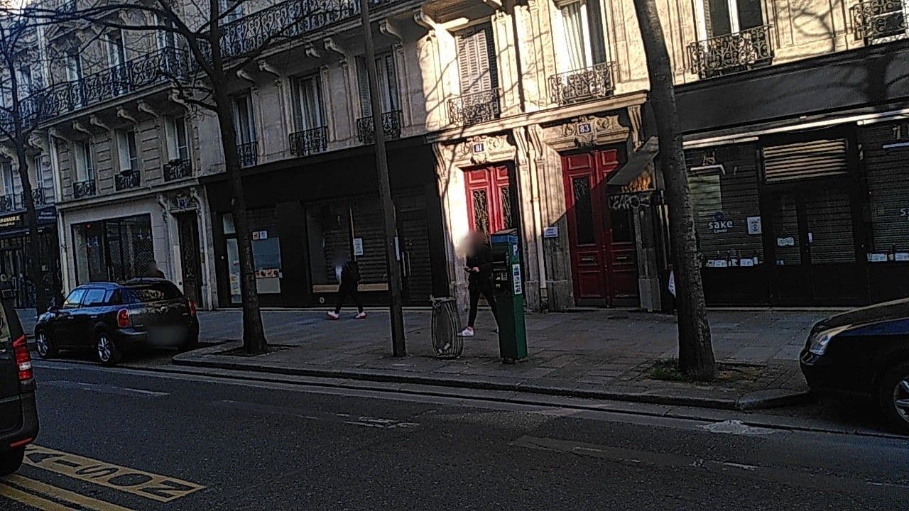 Street view near Le Relais du Marais, Paris 03 Temple — © britze (CC BY-SA · Mapillary)