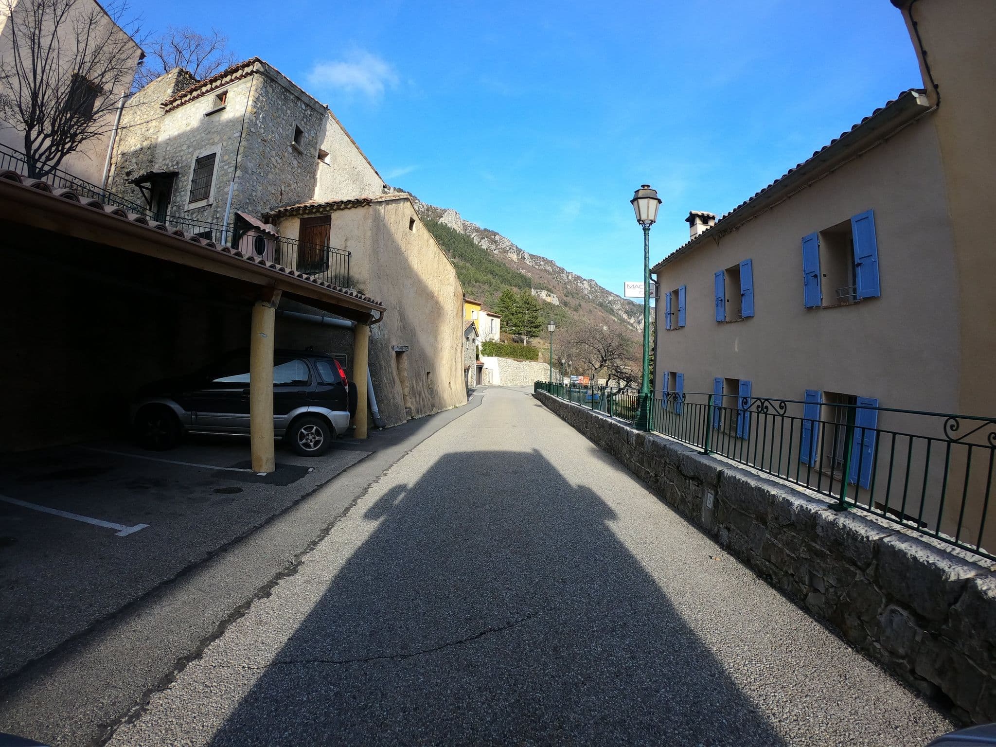 Street view near Auberge le Charamel, Puget-Théniers — © joostjakob (CC BY-SA · Mapillary)