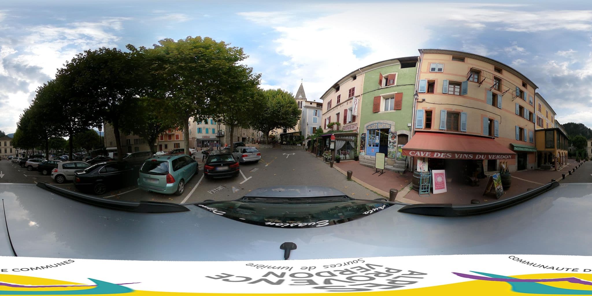 Street view near Hôtel Restaurant la Forge, Annot — © germain83 (CC BY-SA · Mapillary)