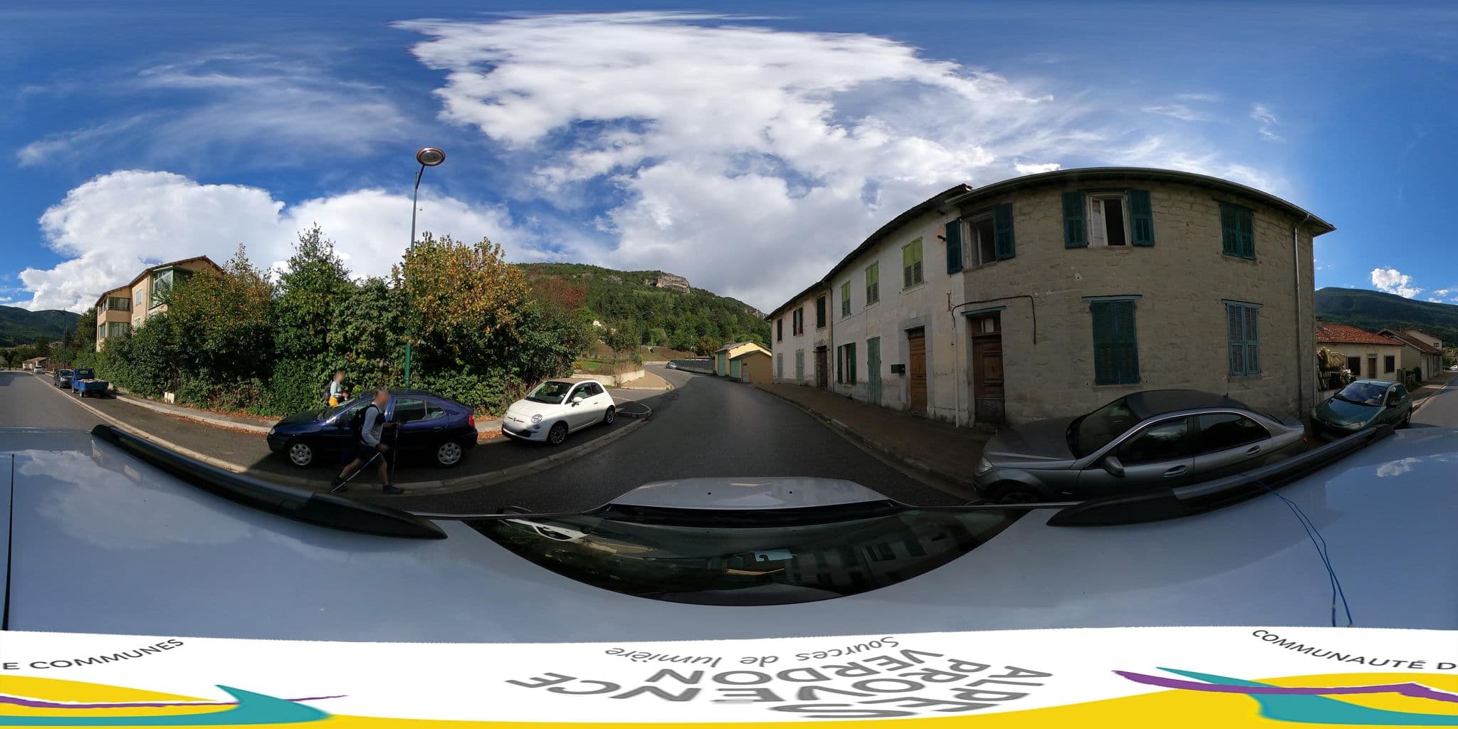 Street view near Hotel Restaurant De L'avenue, Annot — © ccapv_germain (CC BY-SA · Mapillary)