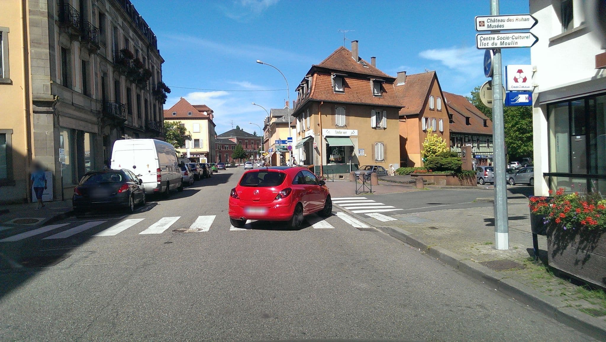 Street view near Hôtel Europe, Saverne — © bufonto (CC BY-SA · Mapillary)