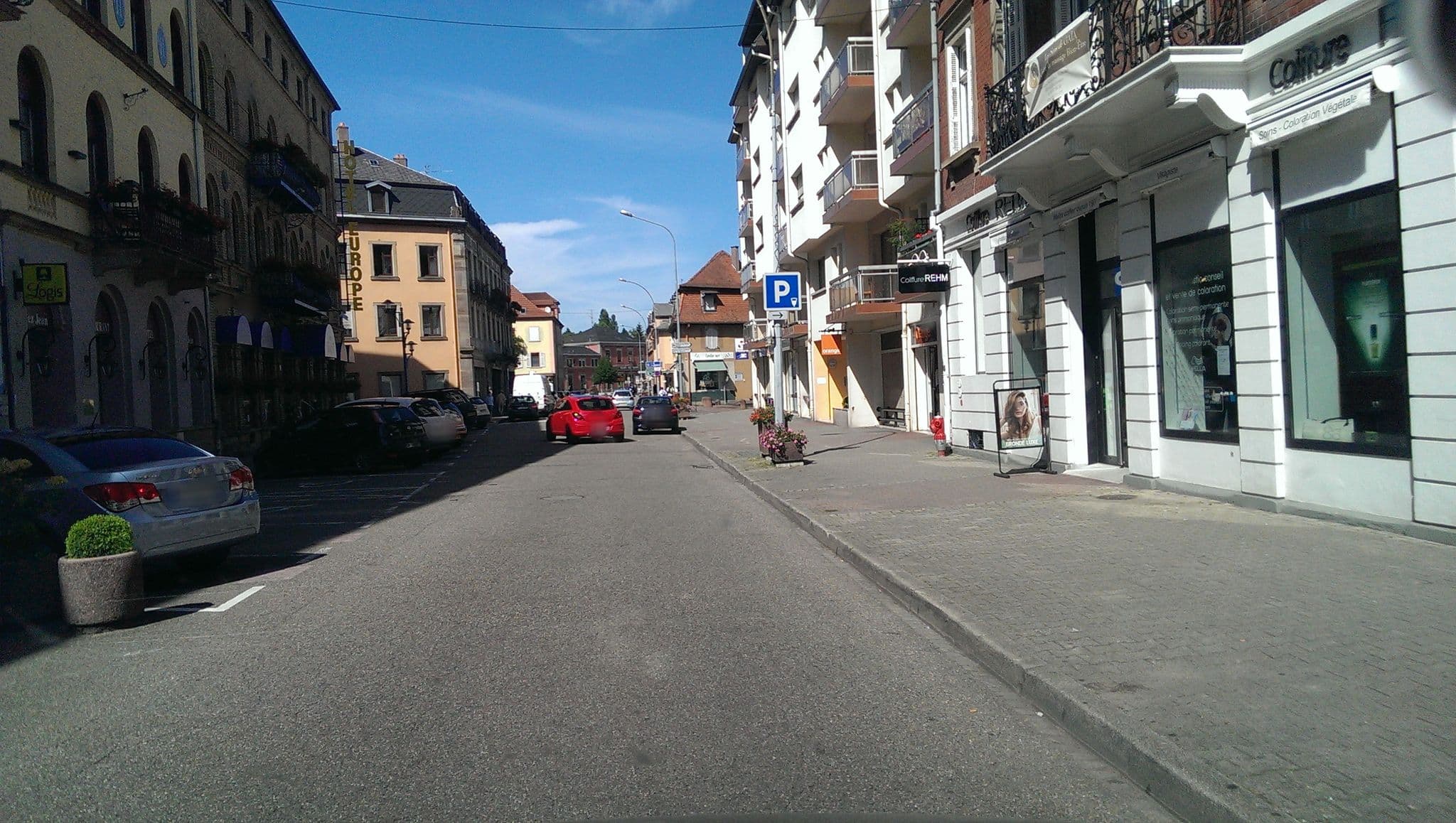Street view near Hôtel Chez Jean, Saverne — © bufonto (CC BY-SA · Mapillary)