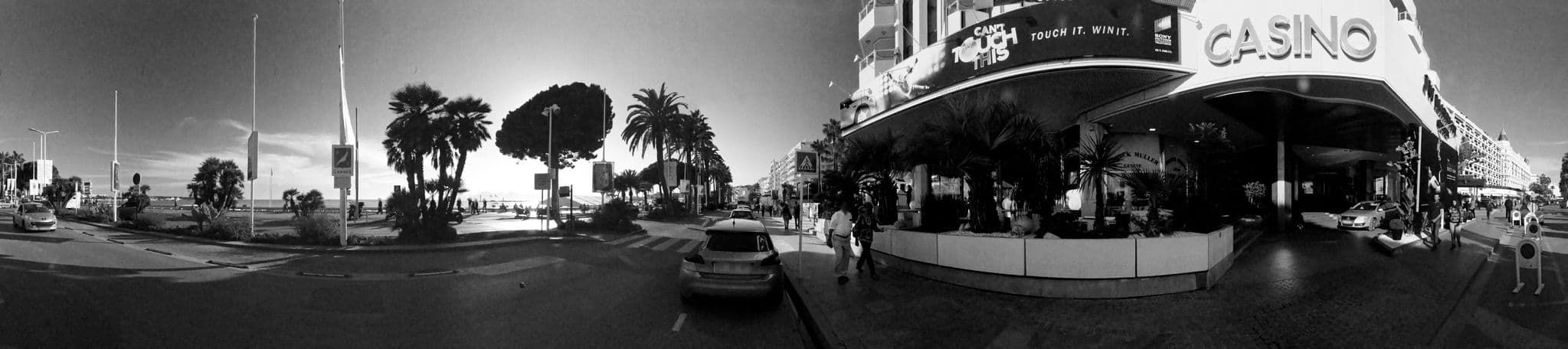 Street view near Noga Hilton Cannes, Cannes — © txllxt (CC BY-SA · Mapillary)