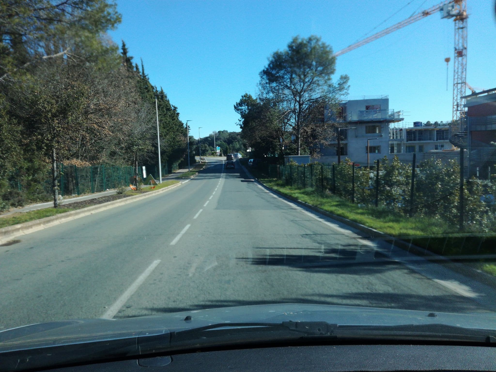 Street view near B&b Hôtel Antibes Sophia le Relais, Biot — © baptistemm (CC BY-SA · Mapillary)