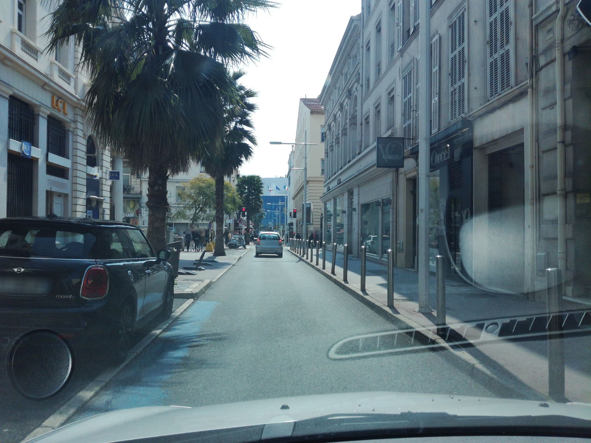 Street view near Residéal Cannes, Cannes — © baptistemm (CC BY-SA · Mapillary)