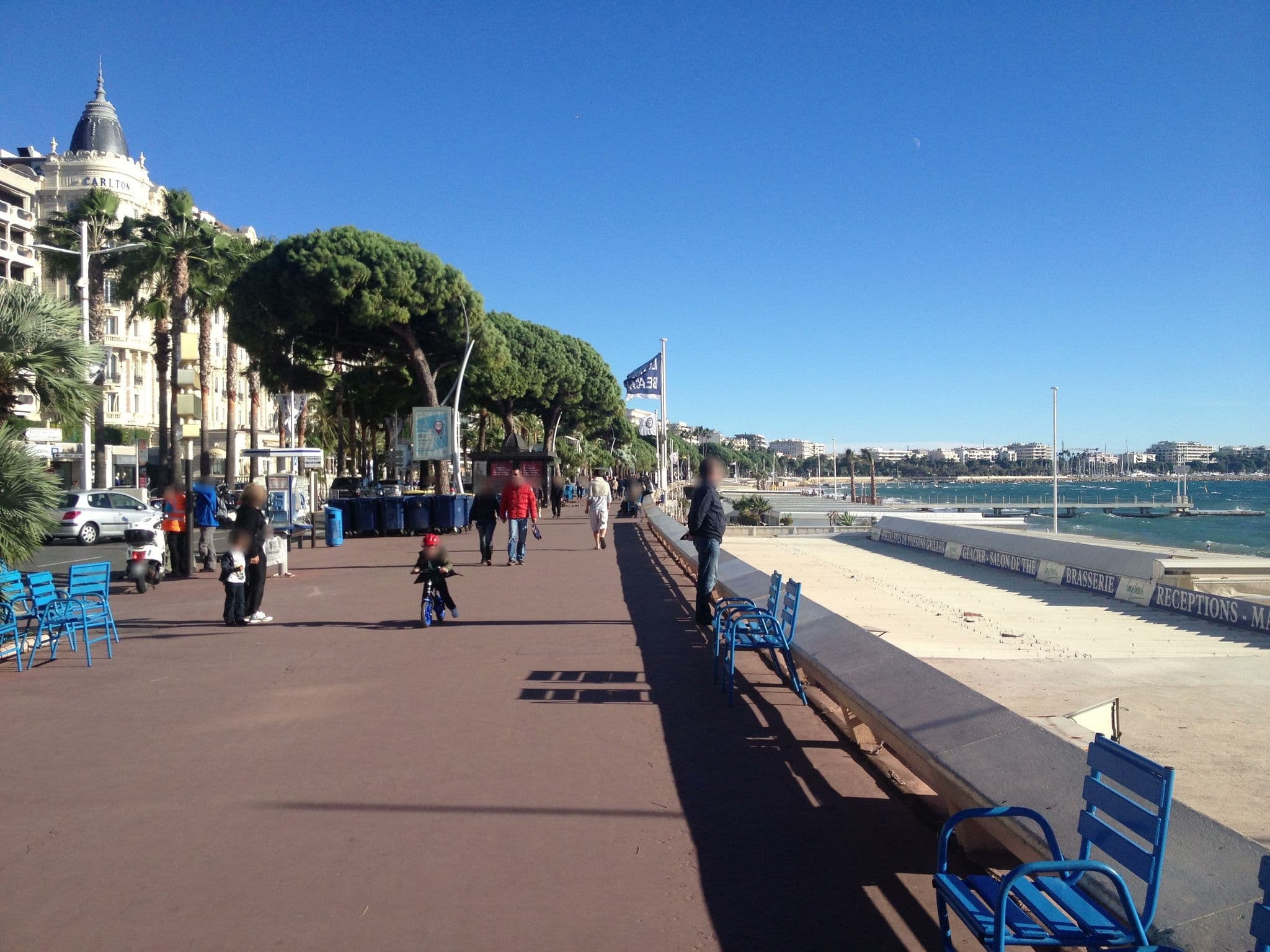 Street view near Noga Hôtels Cannes S.A., Cannes — © jesolem (CC BY-SA · Mapillary)
